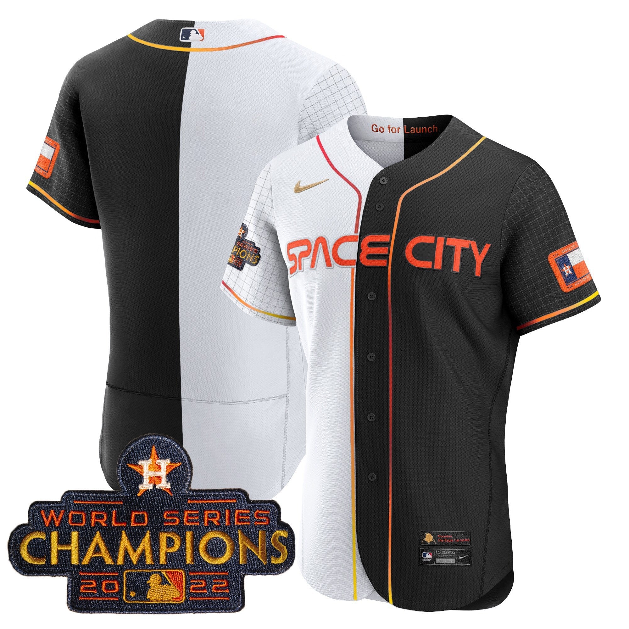 Men’s 2023 Space City Champions Gold Split Jersey