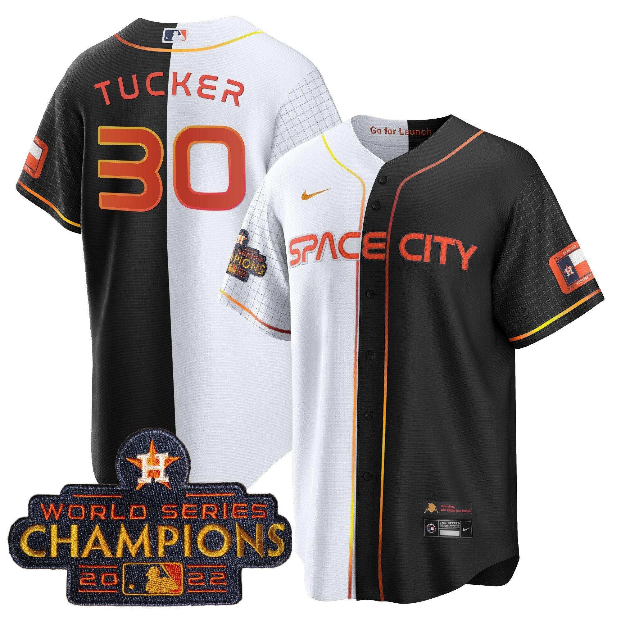 Men’s 2023 Space City Champions Gold Split Jersey