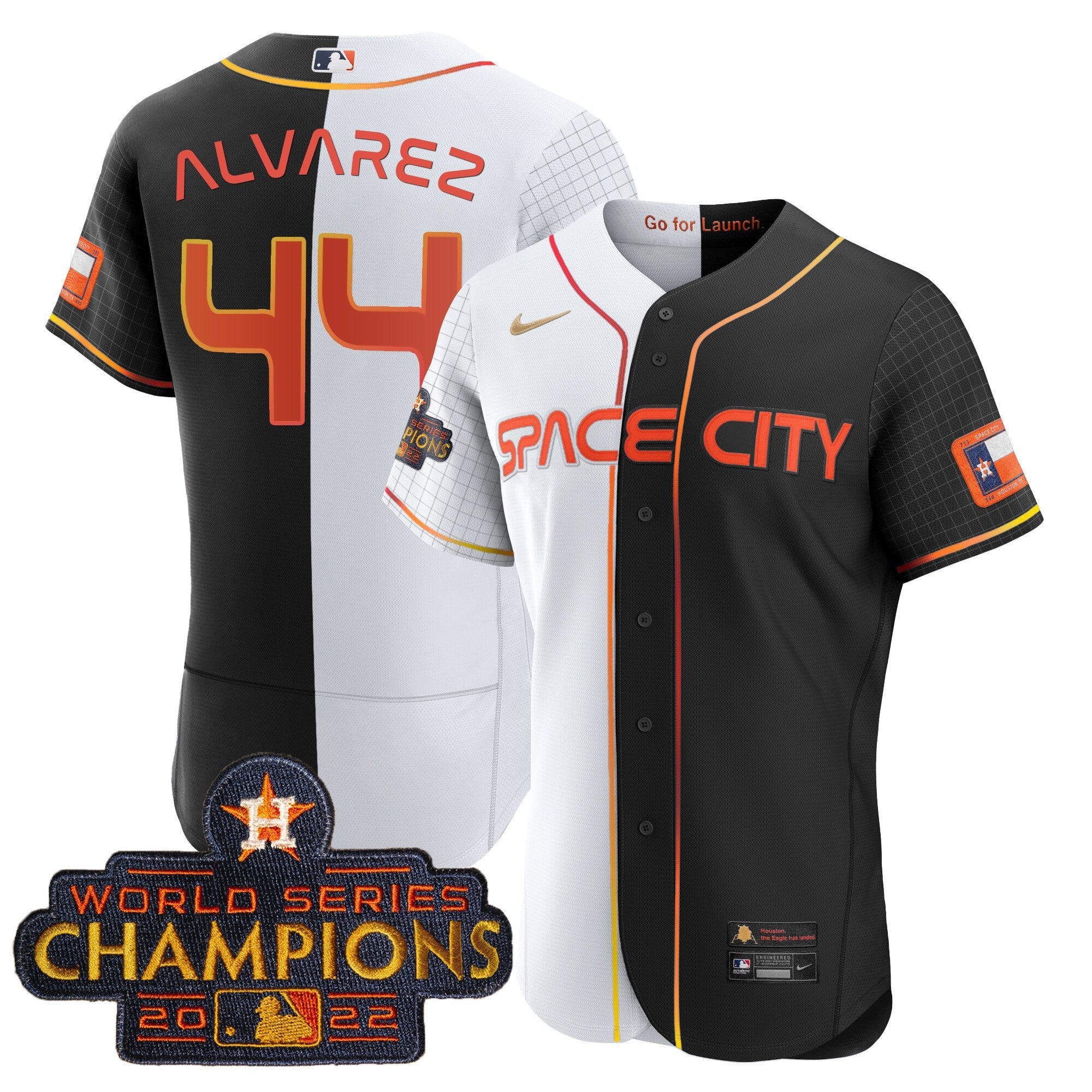 Men’s 2023 Space City Champions Gold Split Jersey
