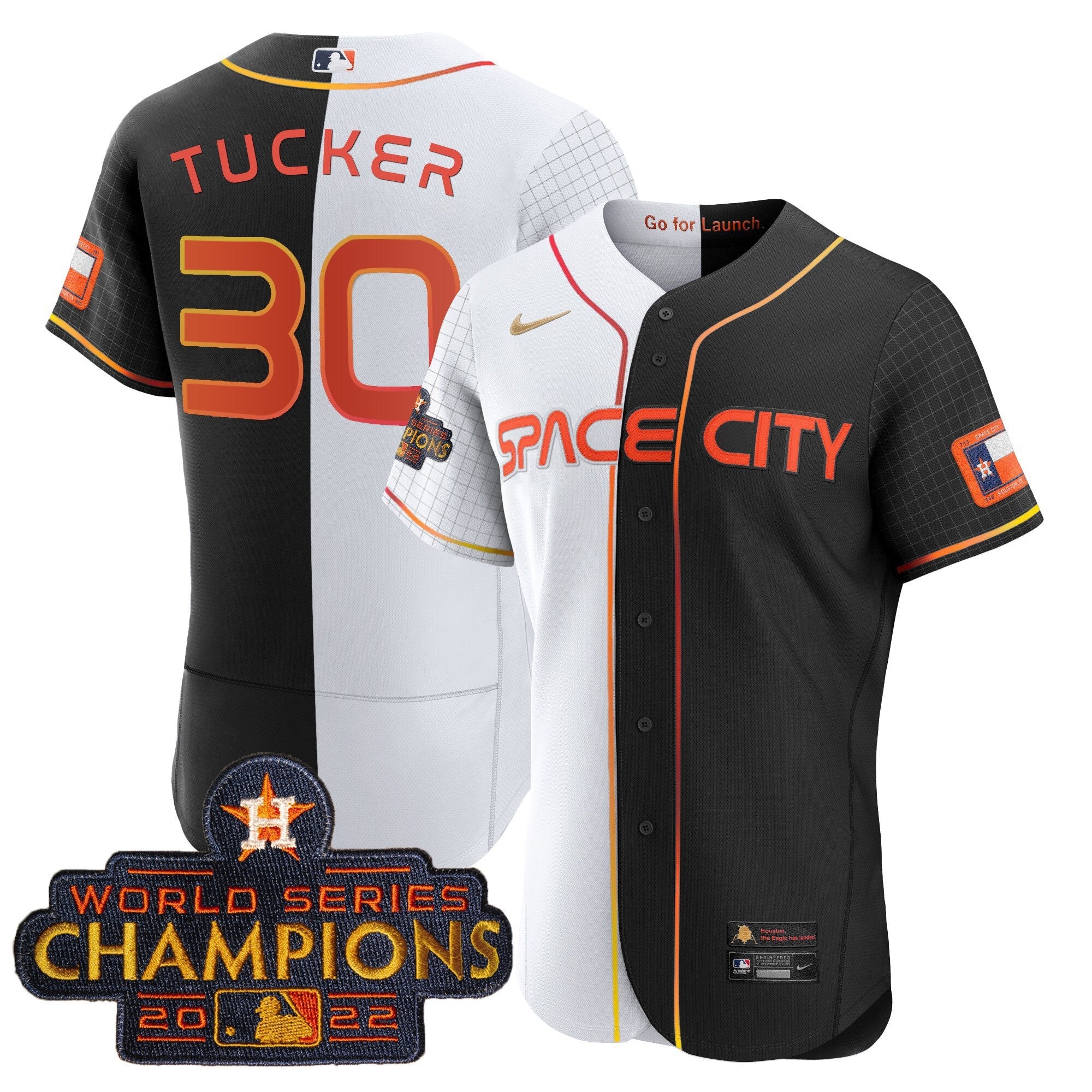 Men’s 2023 Space City Champions Gold Split Jersey