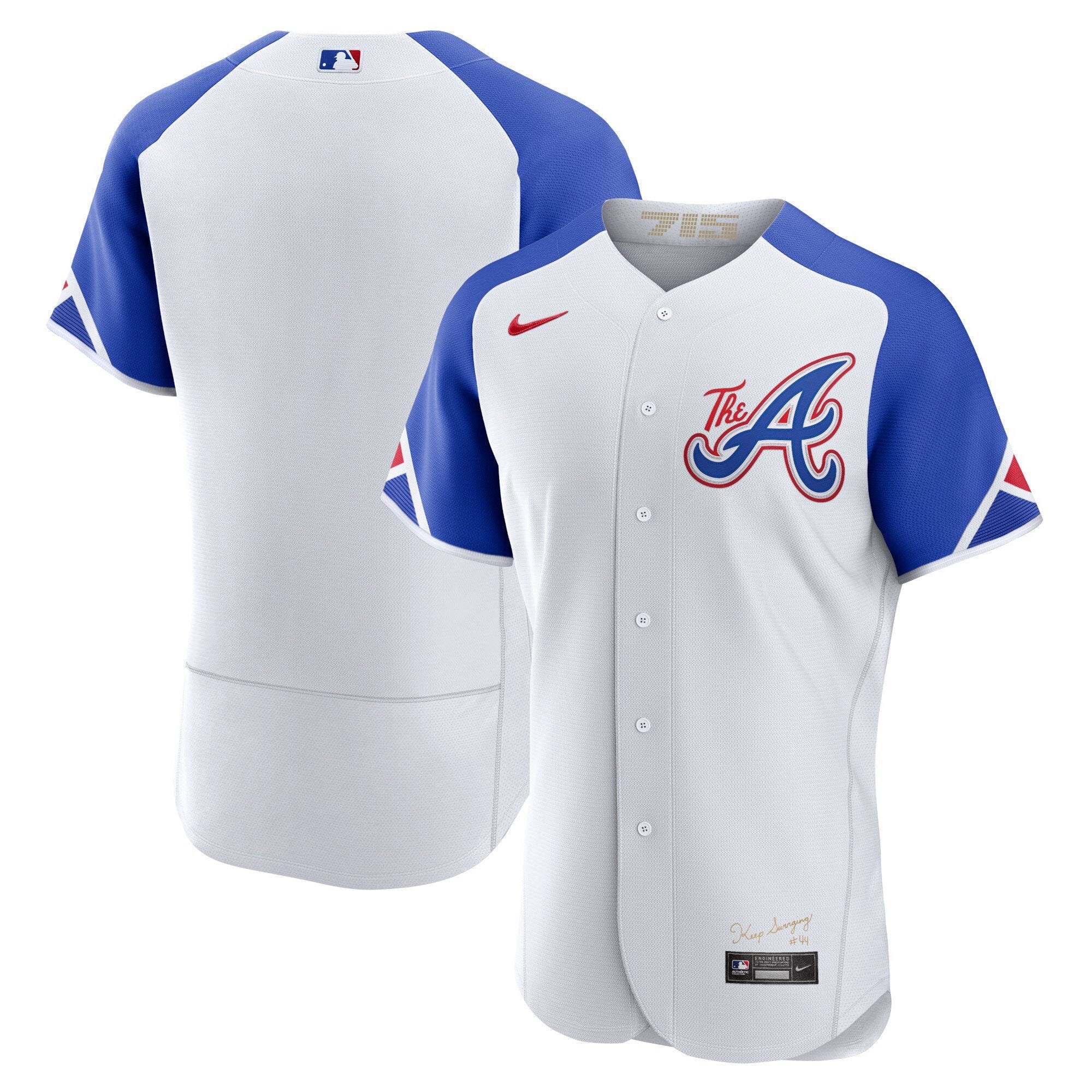 Men’s Atlanta Champions City Connect Gold Flex Base Jersey