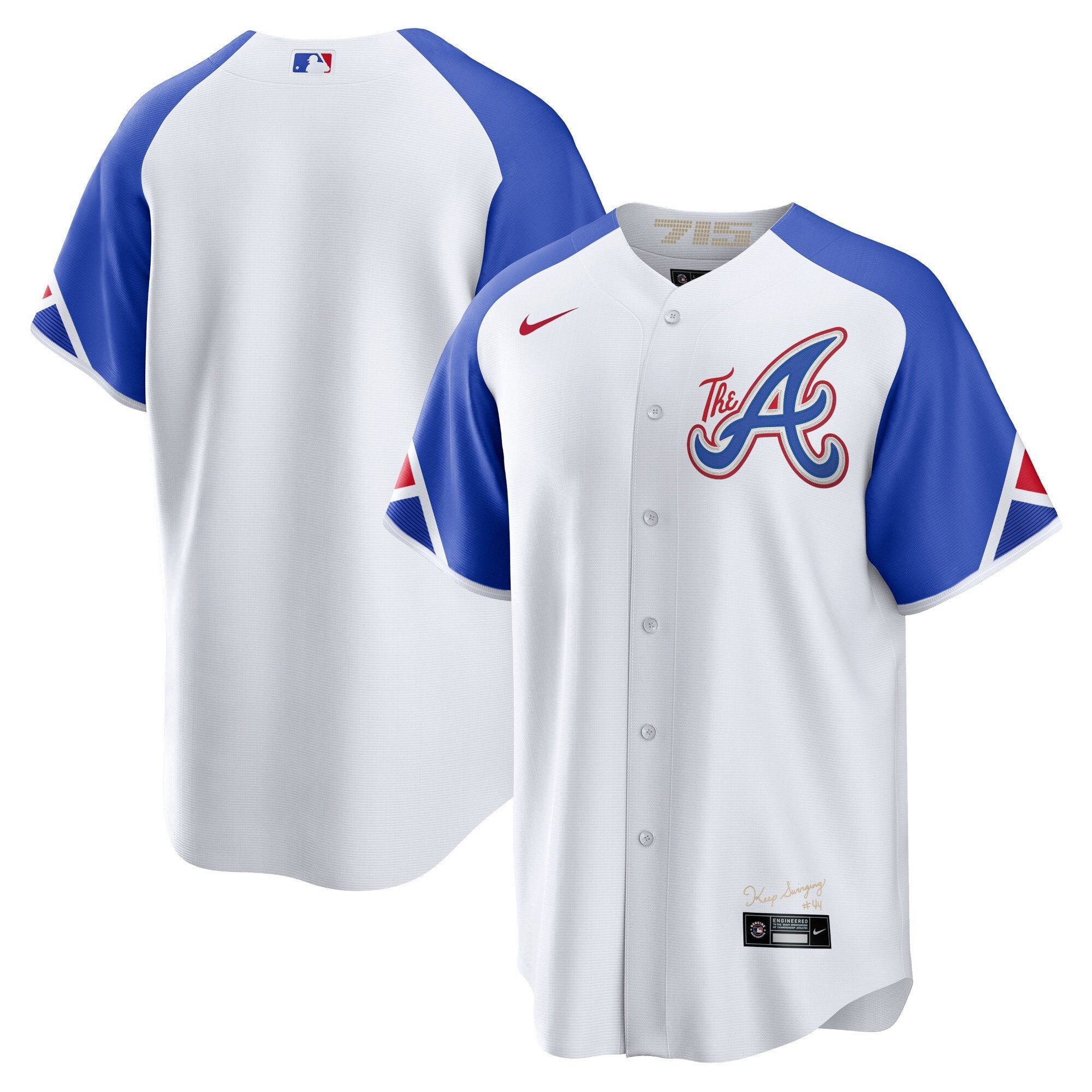Men’s Atlanta Champions City Connect Gold Cool Base Jersey