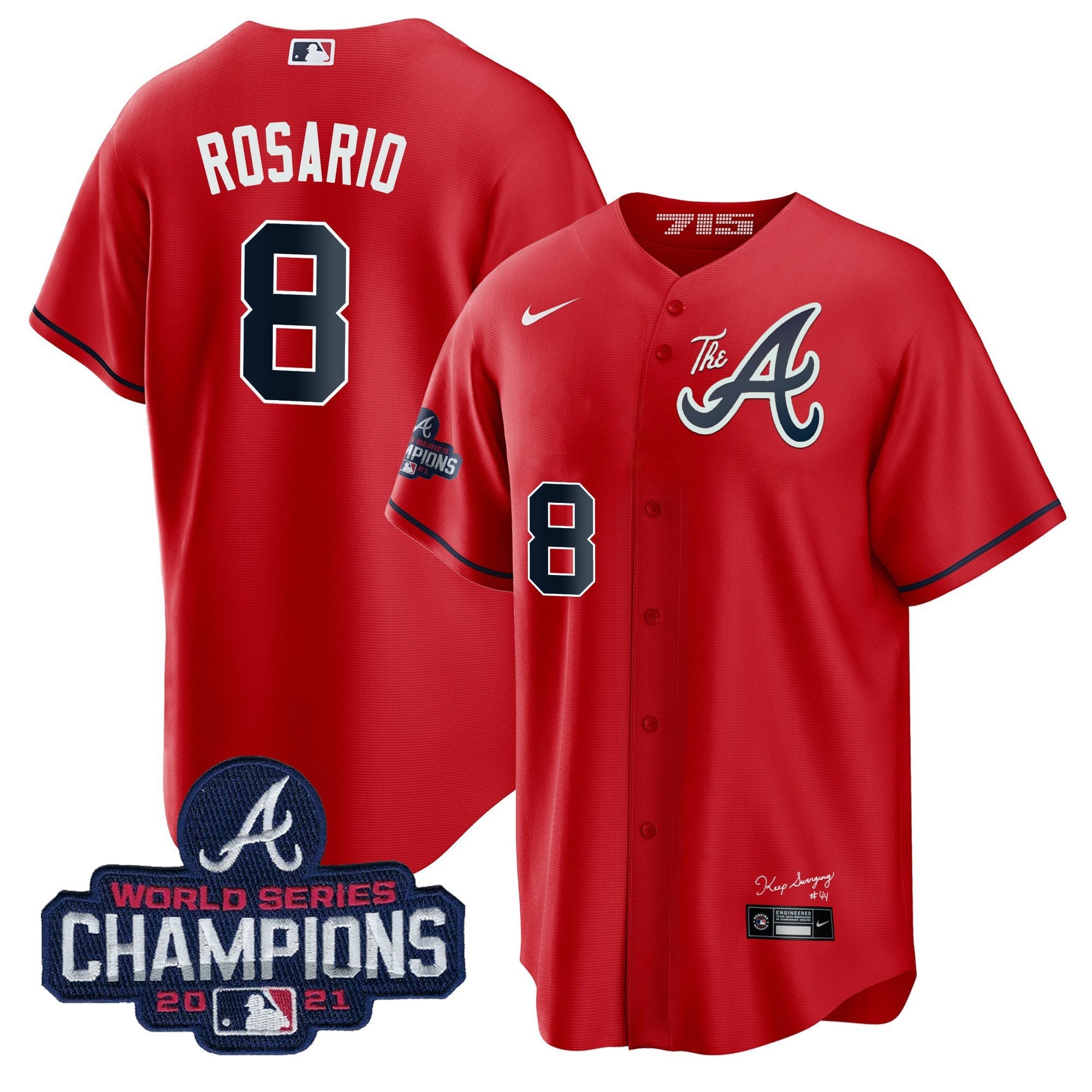 Men’s Atlanta Champions City Connect Gold Cool Base Jersey