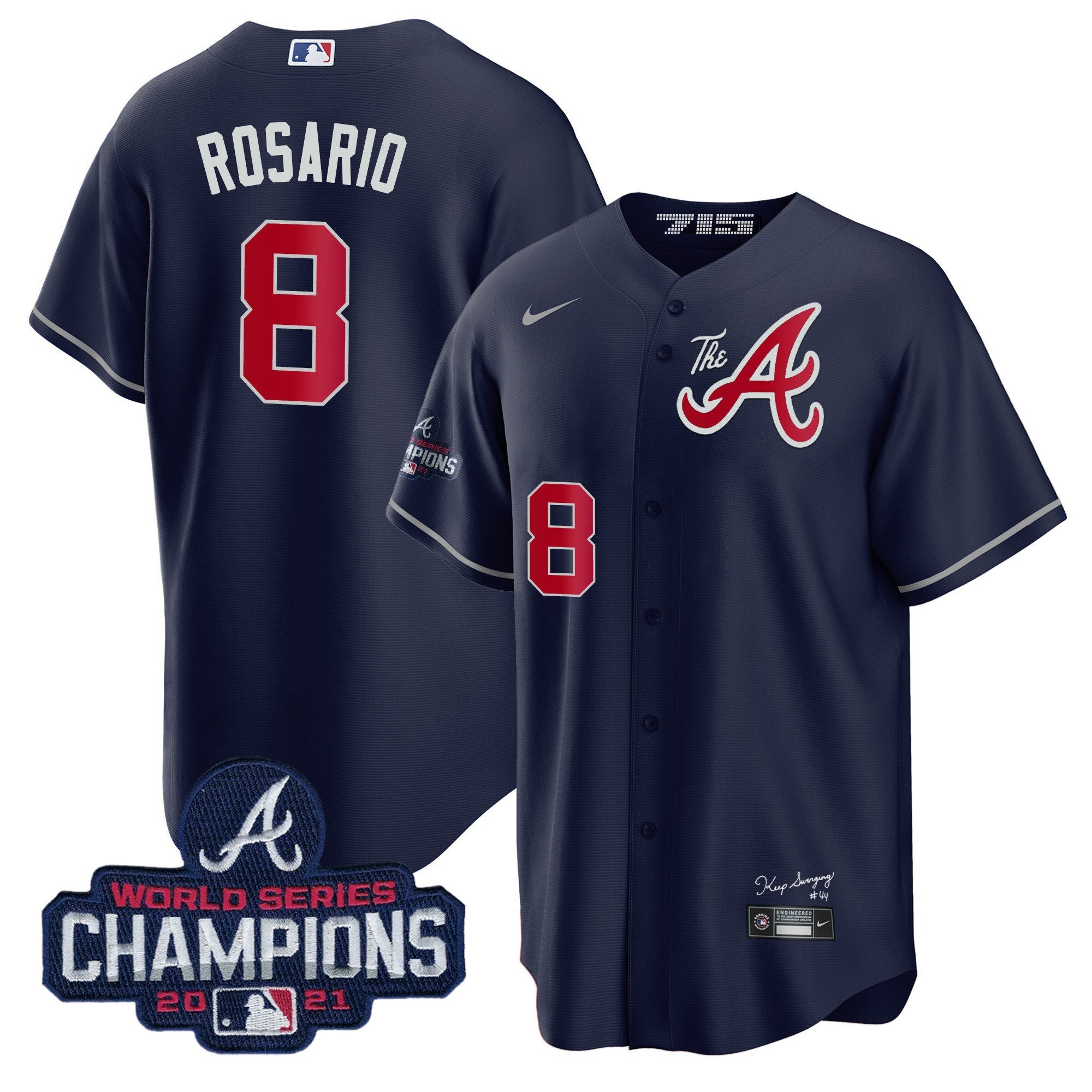 Men’s Atlanta Champions City Connect Gold Cool Base Jersey