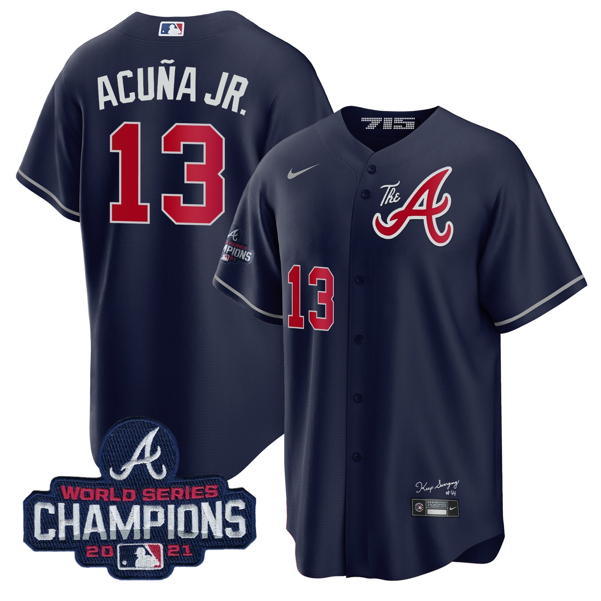 Men’s Atlanta Champions City Connect Gold Cool Base Jersey
