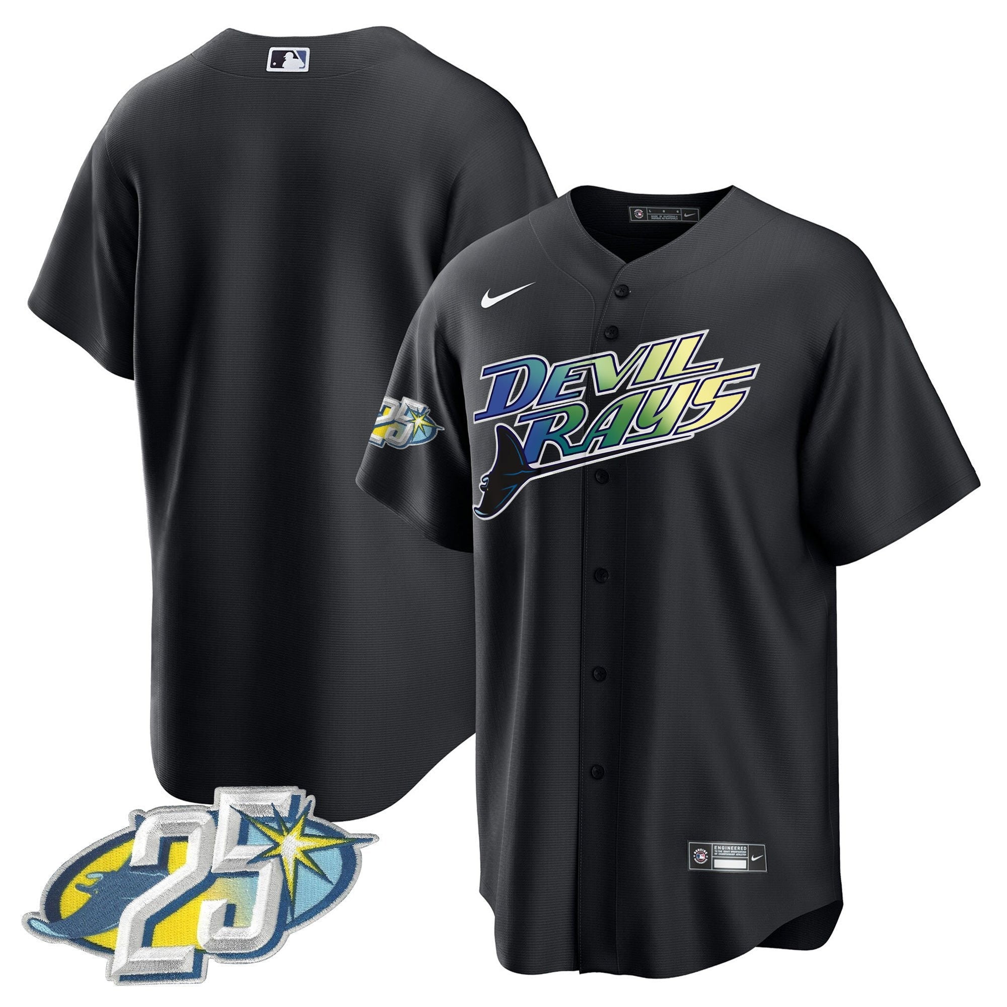 Men’s Tampa Bay 25th Anniversary Patch Cool Base Jersey