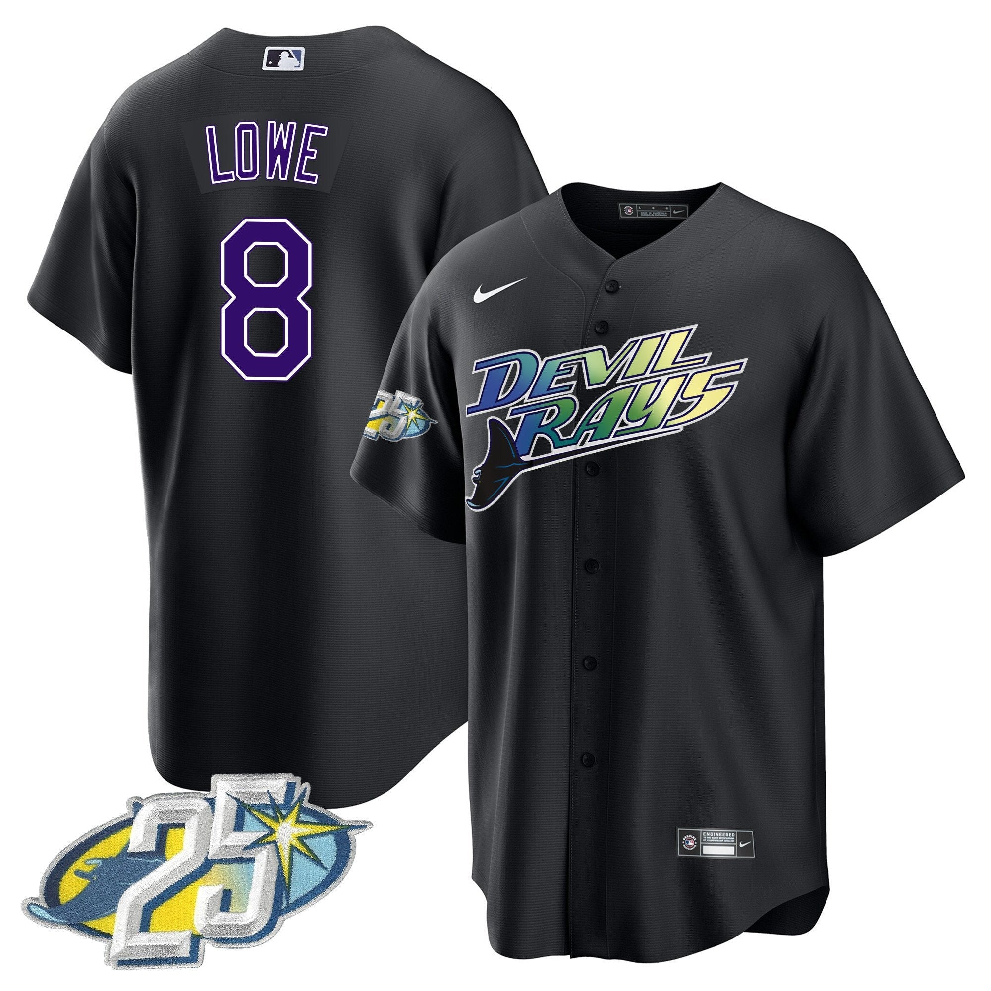 Men’s Tampa Bay 25th Anniversary Patch Cool Base Jersey