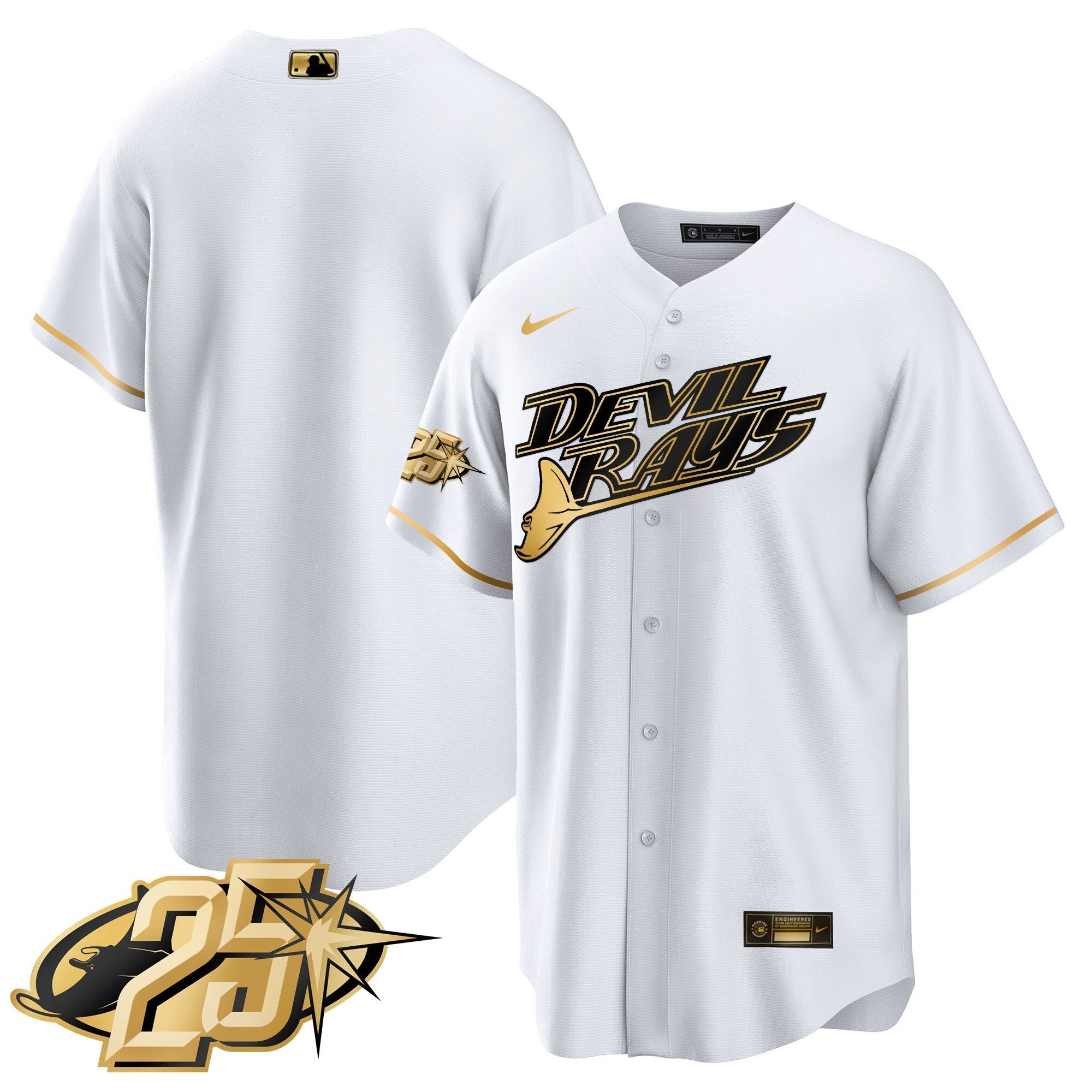 Men’s Tampa Bay 25th Anniversary Patch Cool Base Jersey