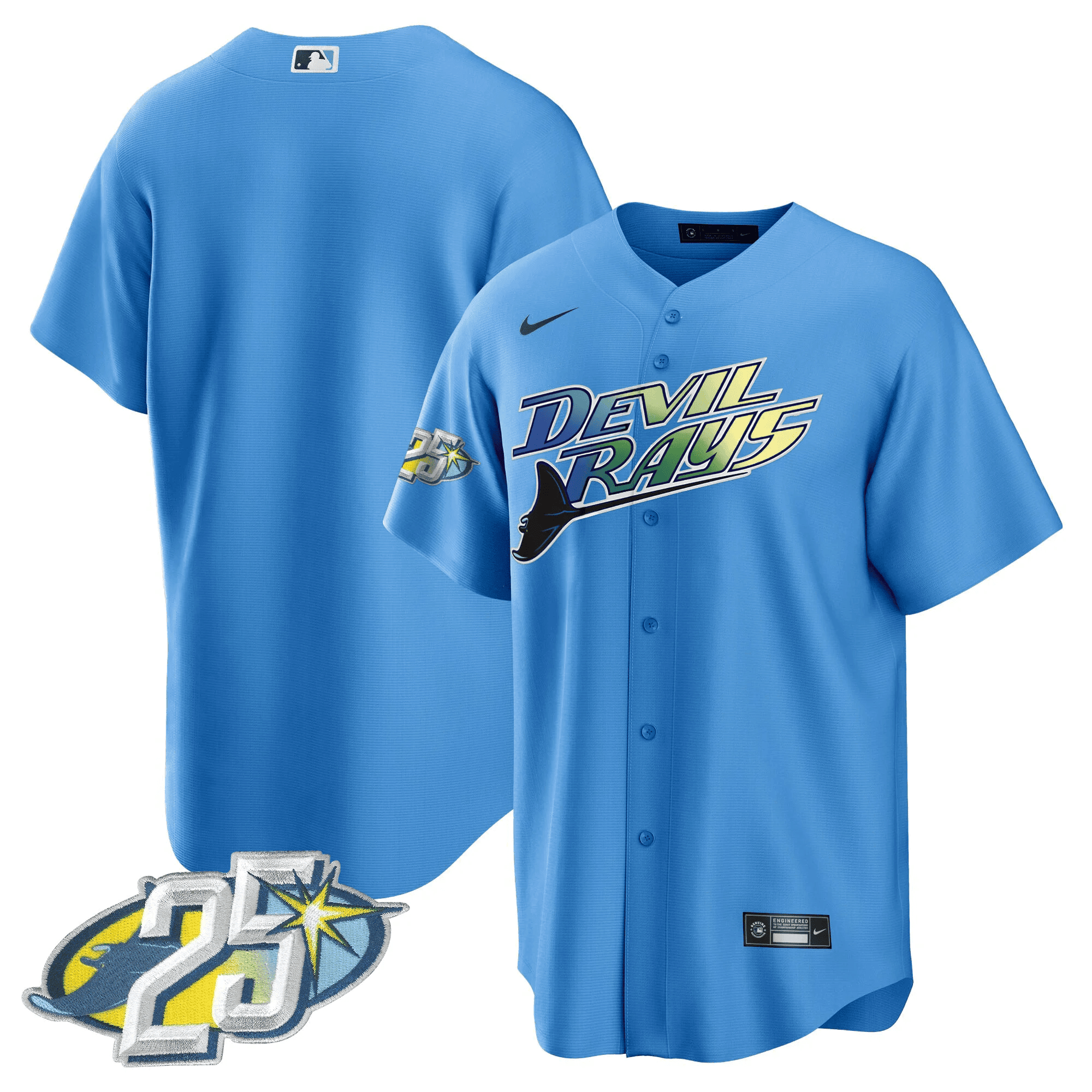 Men’s Tampa Bay 25th Anniversary Patch Cool Base Jersey