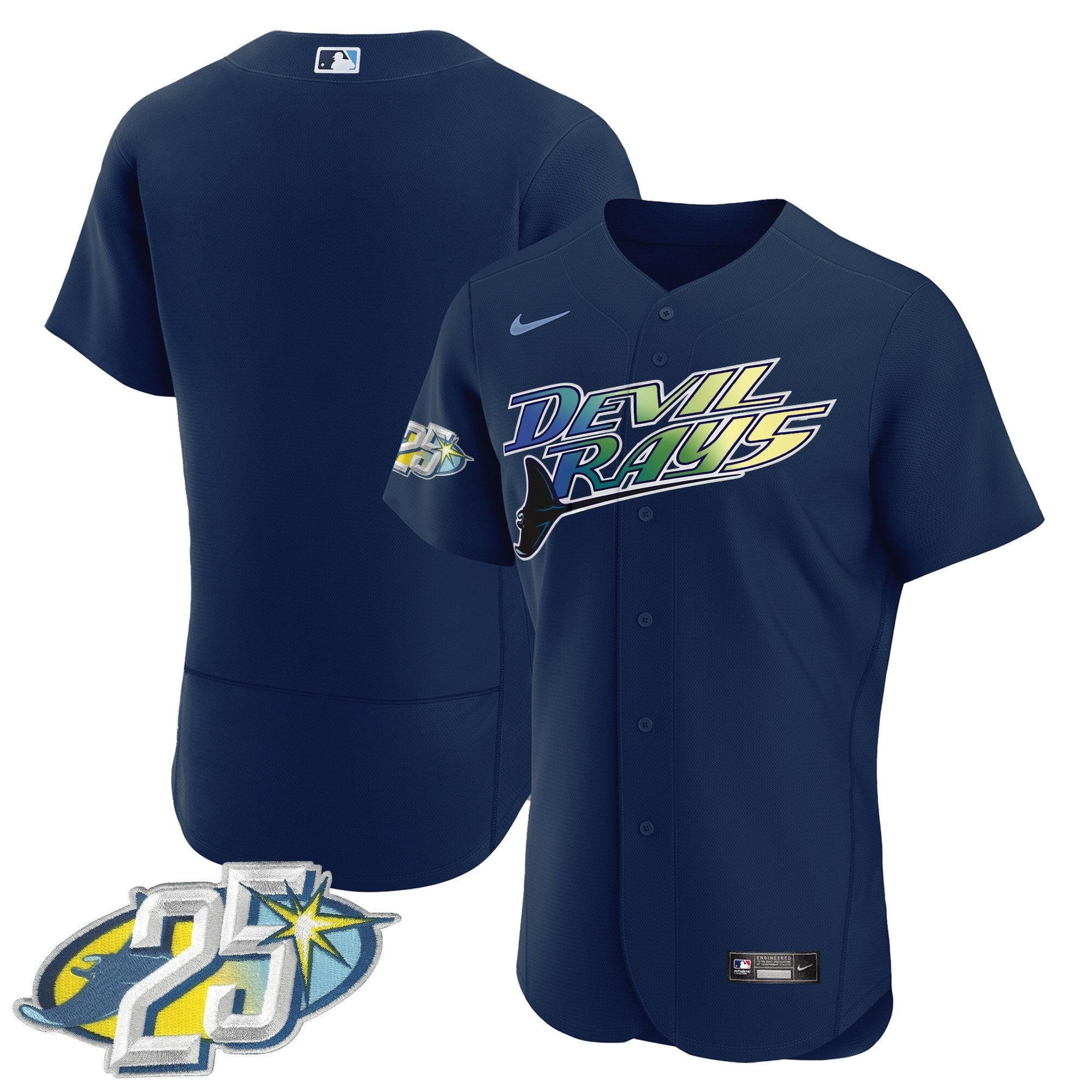 Men’s Tampa Bay 25th Anniversary Patch Flex Base Jersey