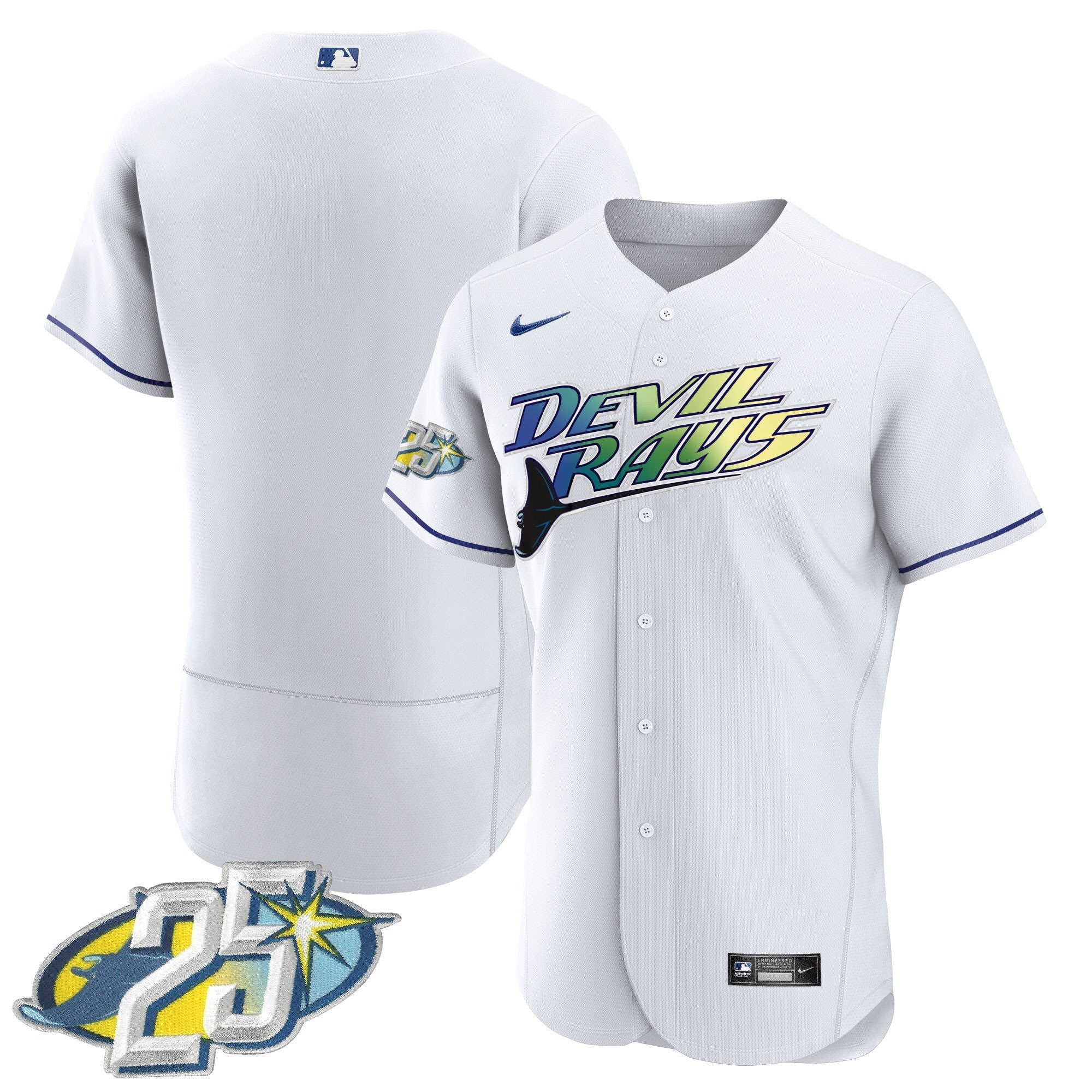 Men’s Tampa Bay 25th Anniversary Patch Flex Base Jersey