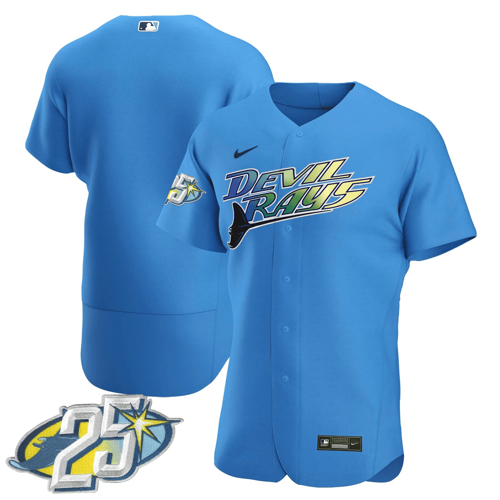 Men’s Tampa Bay 25th Anniversary Patch Flex Base Jersey