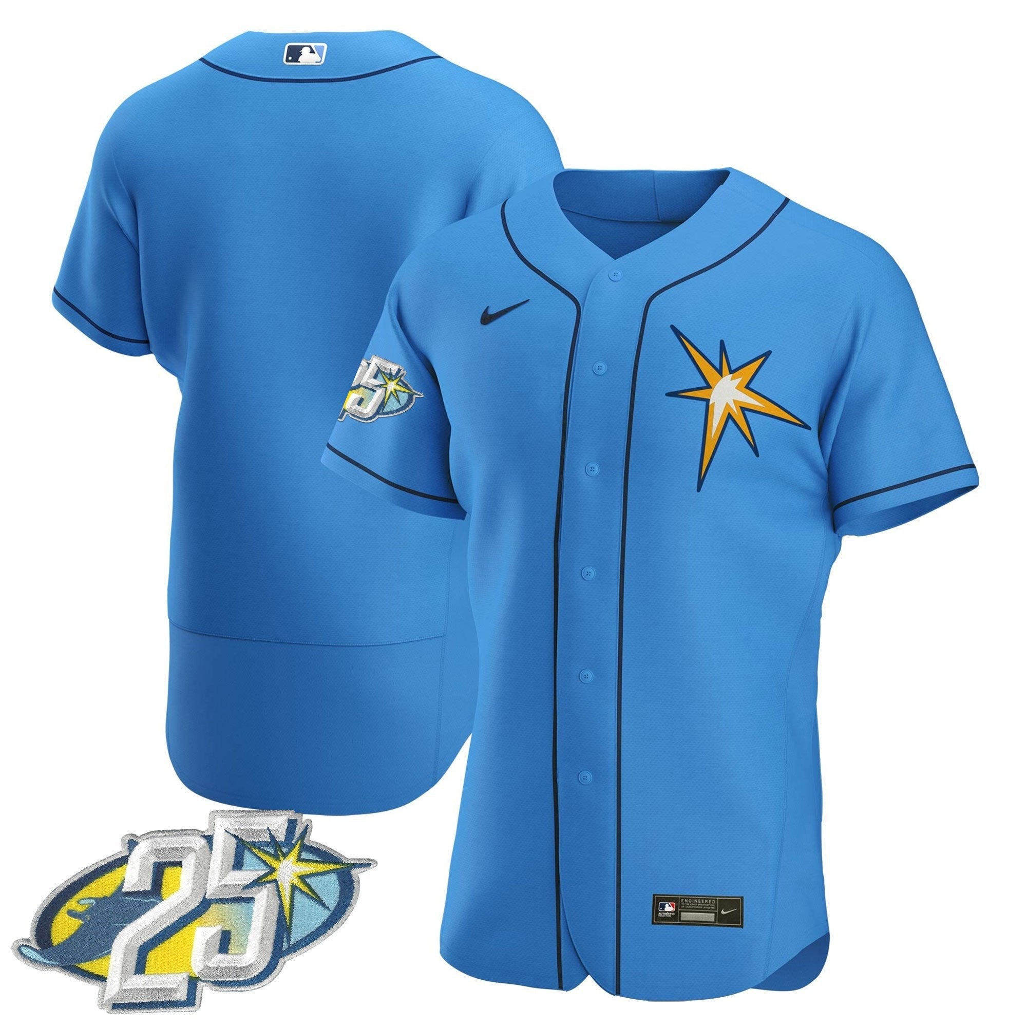 Men’s Tampa Bay 25th Anniversary Patch Flex Base Jersey