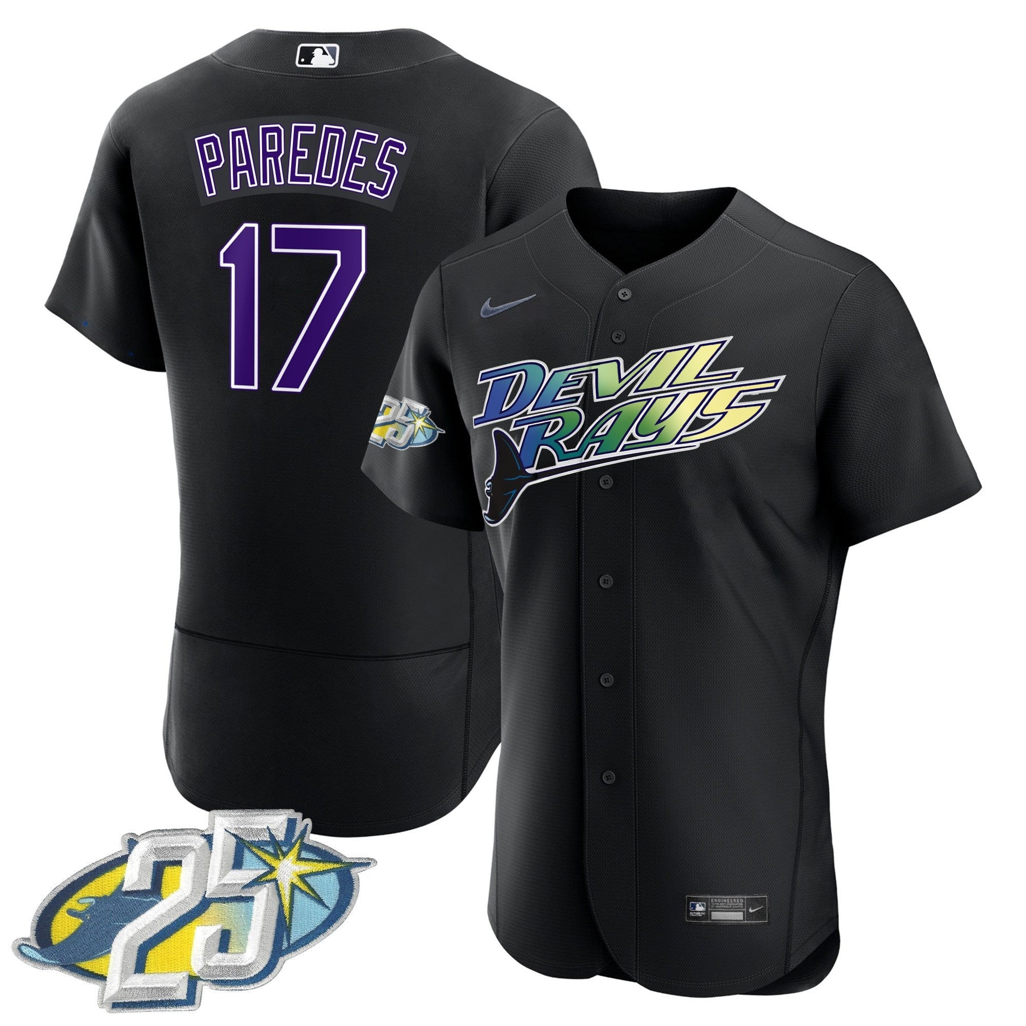Men’s Tampa Bay 25th Anniversary Patch Flex Base Jersey