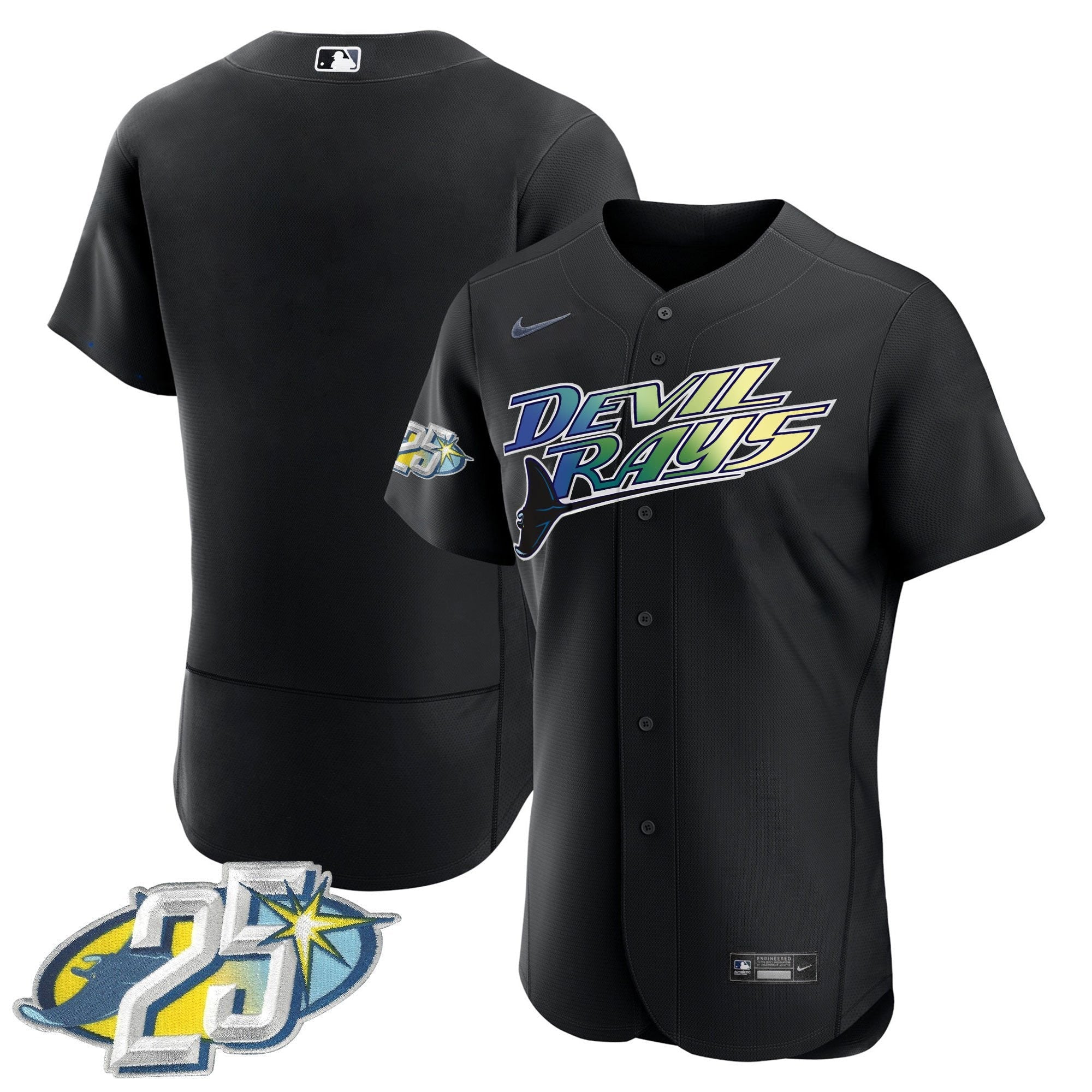 Men’s Tampa Bay 25th Anniversary Patch Flex Base Jersey