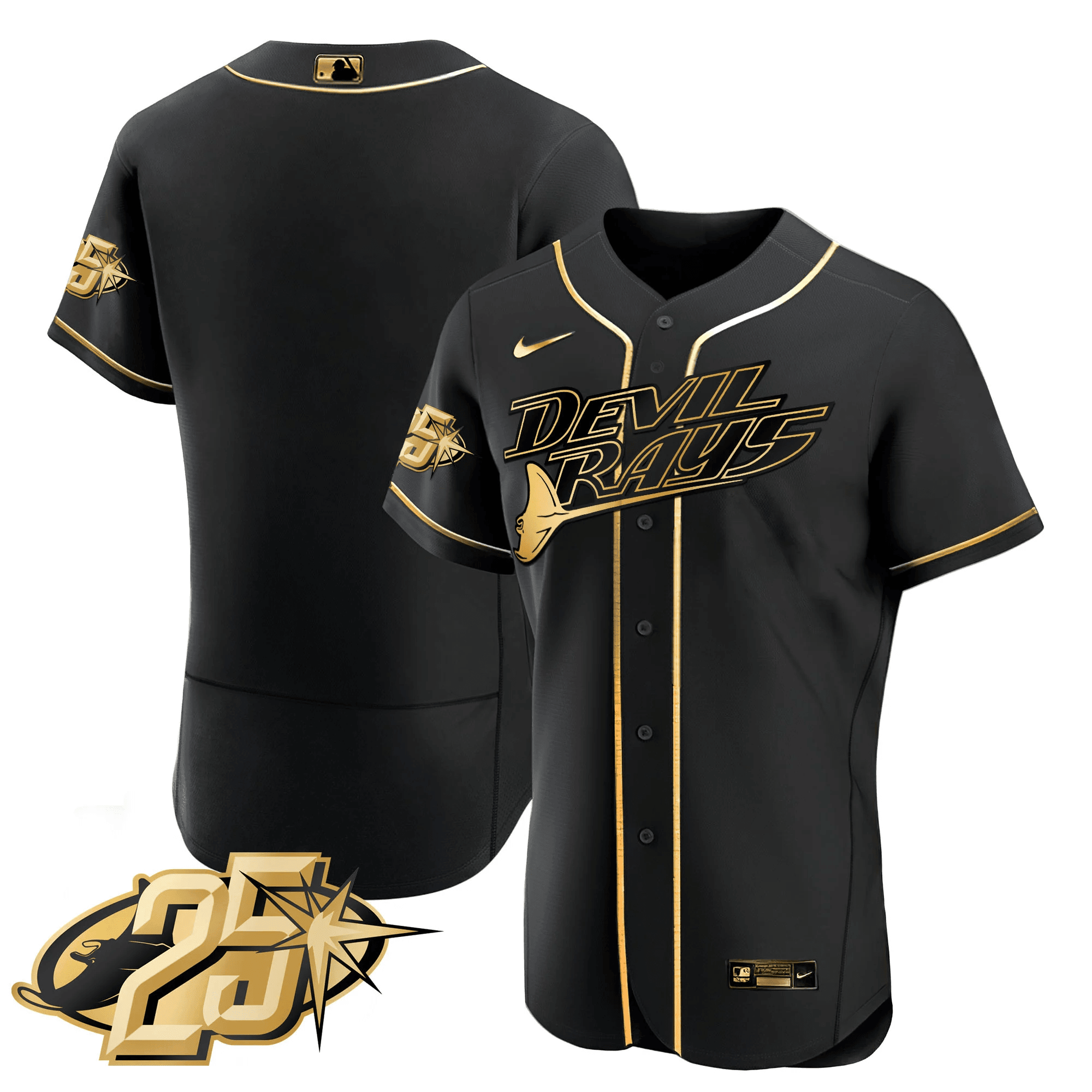 Men’s Tampa Bay 25th Anniversary Patch Flex Base Jersey