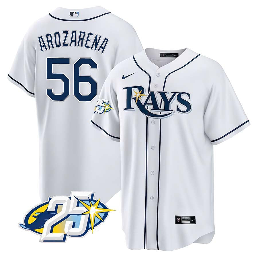 Men’s Tampa Bay 25th Anniversary Patch Cool Base V2 Jersey