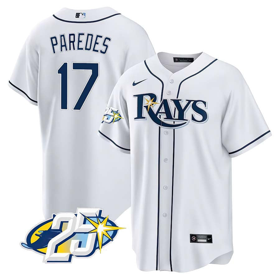 Men’s Tampa Bay 25th Anniversary Patch Cool Base V2 Jersey