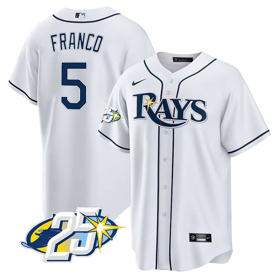 Men’s Tampa Bay 25th Anniversary Patch Cool Base V2 Jersey