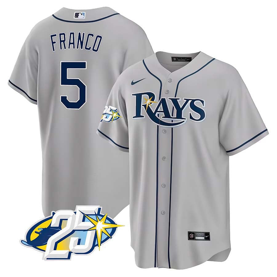 Men’s Tampa Bay 25th Anniversary Patch Cool Base V2 Jersey