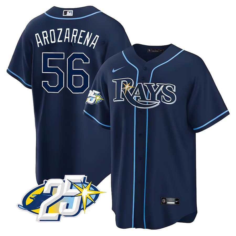 Men’s Tampa Bay 25th Anniversary Patch Cool Base V2 Jersey