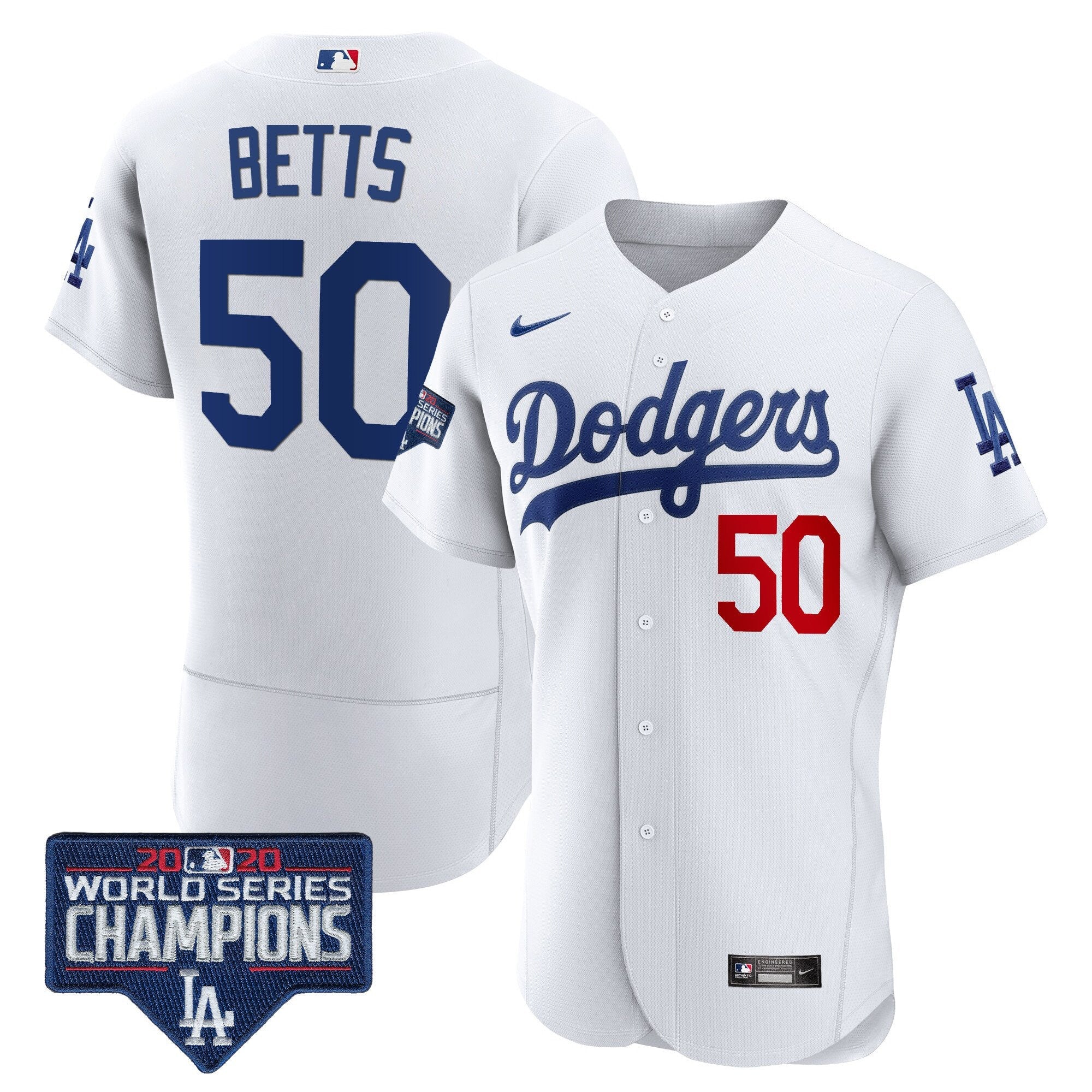 Men’s World Series Champions Patch Flex Base Jersey