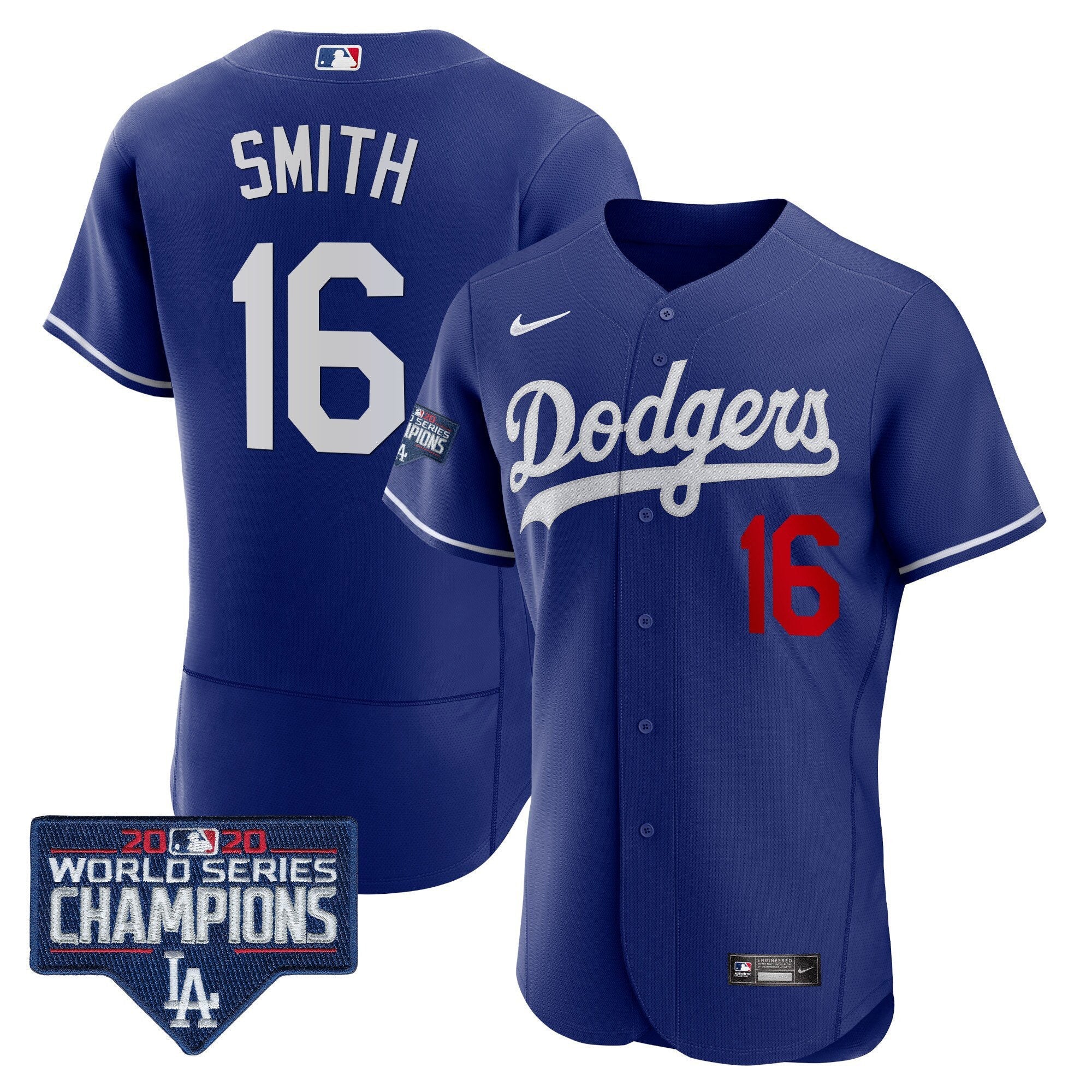 Men’s World Series Champions Patch Flex Base Jersey
