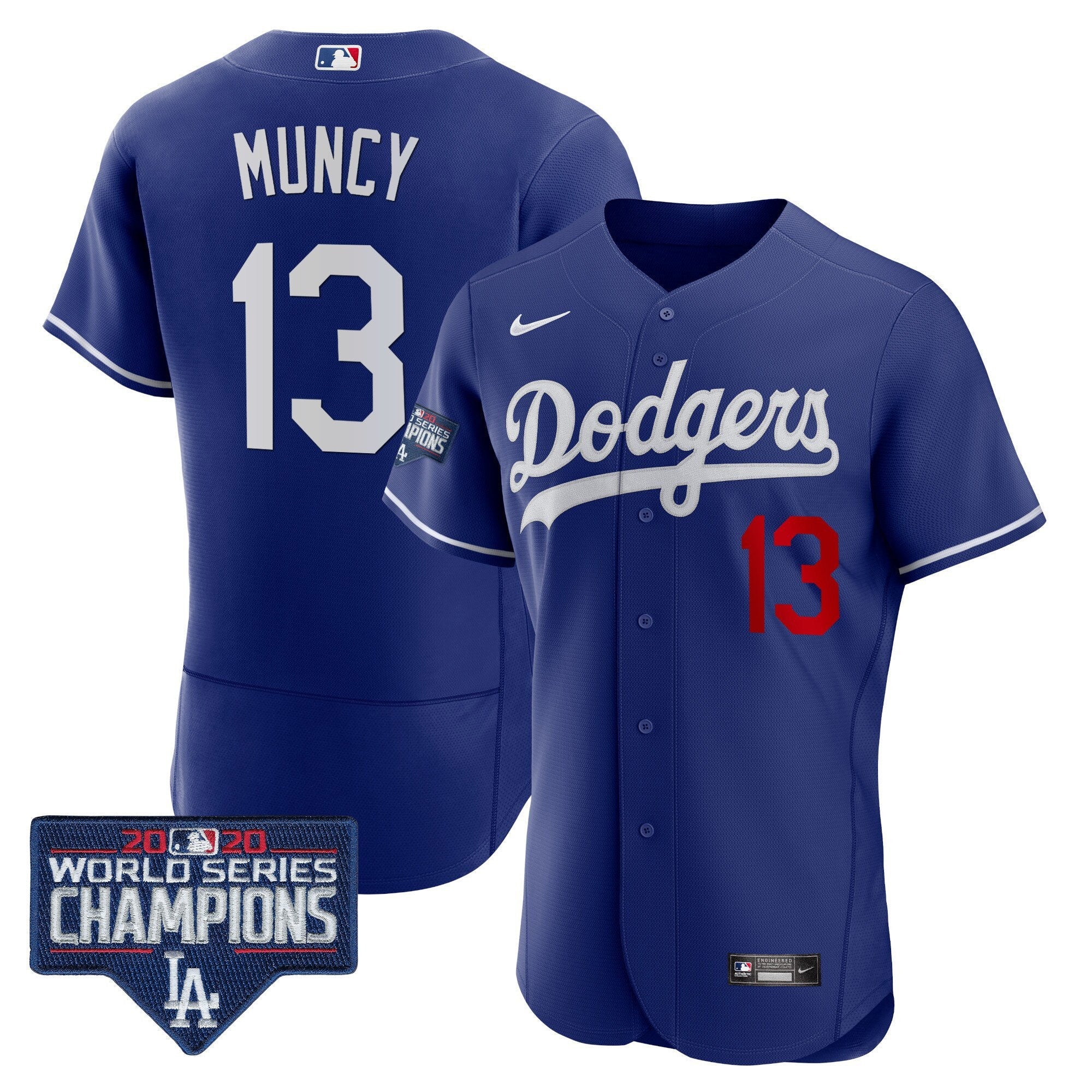 Men’s World Series Champions Patch Flex Base Jersey