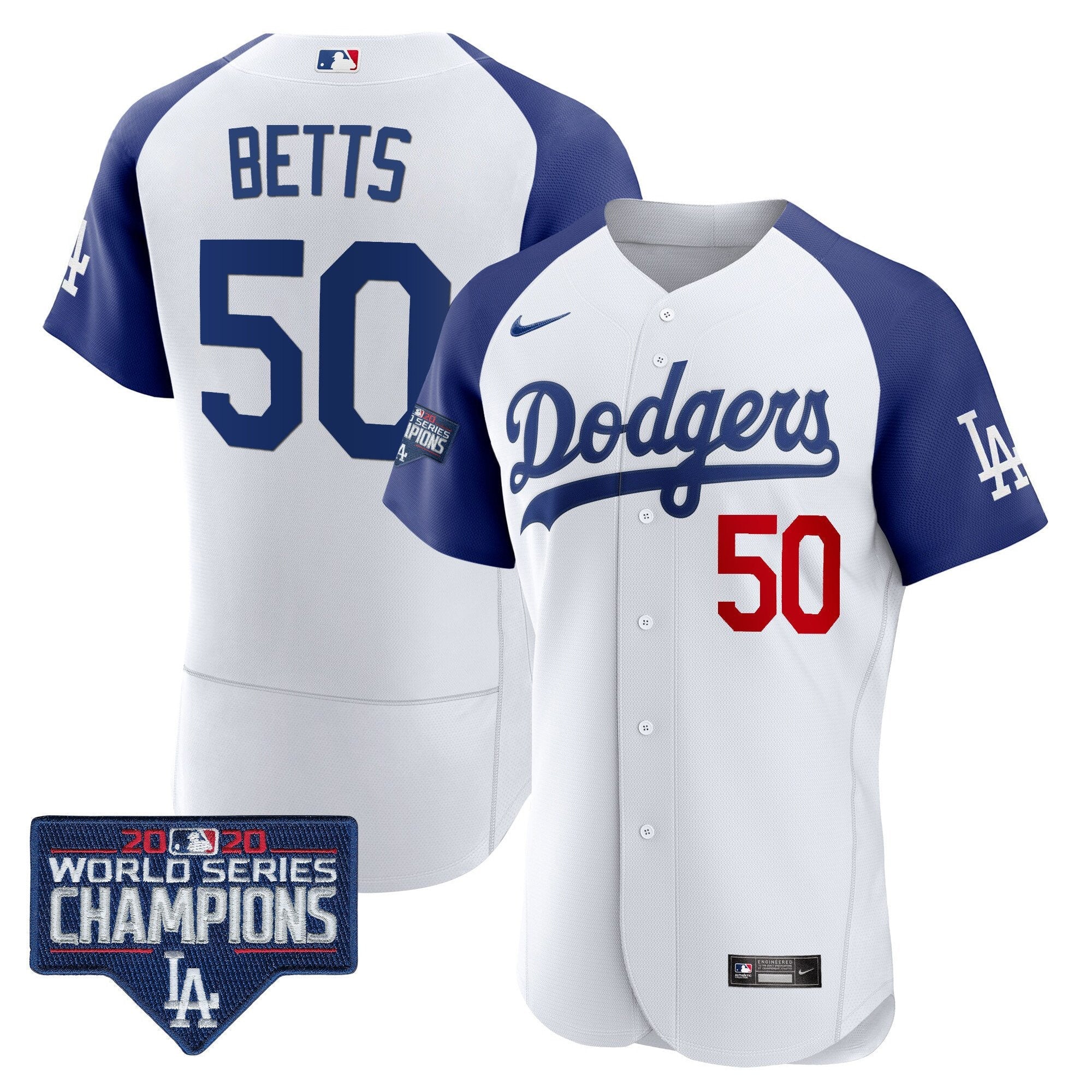 Men’s World Series Champions Patch Flex Base Jersey
