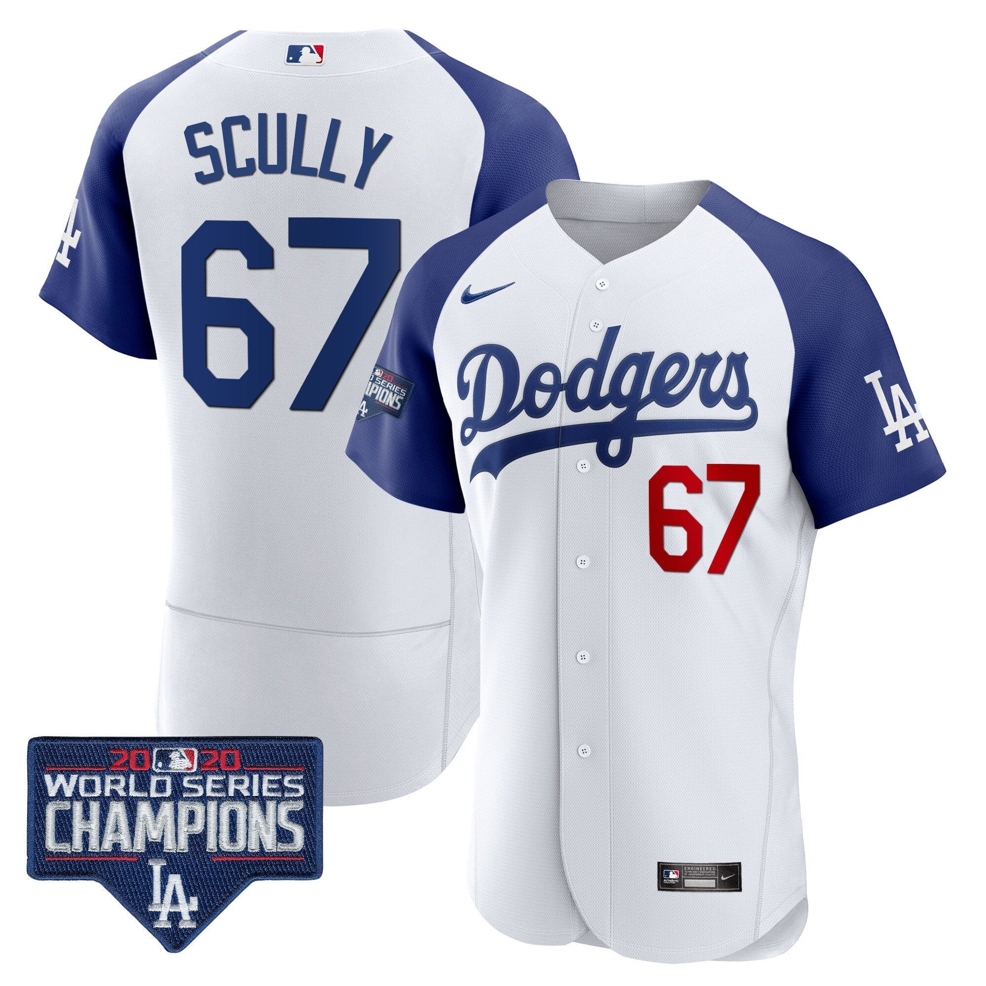 Men’s World Series Champions Patch Flex Base Jersey