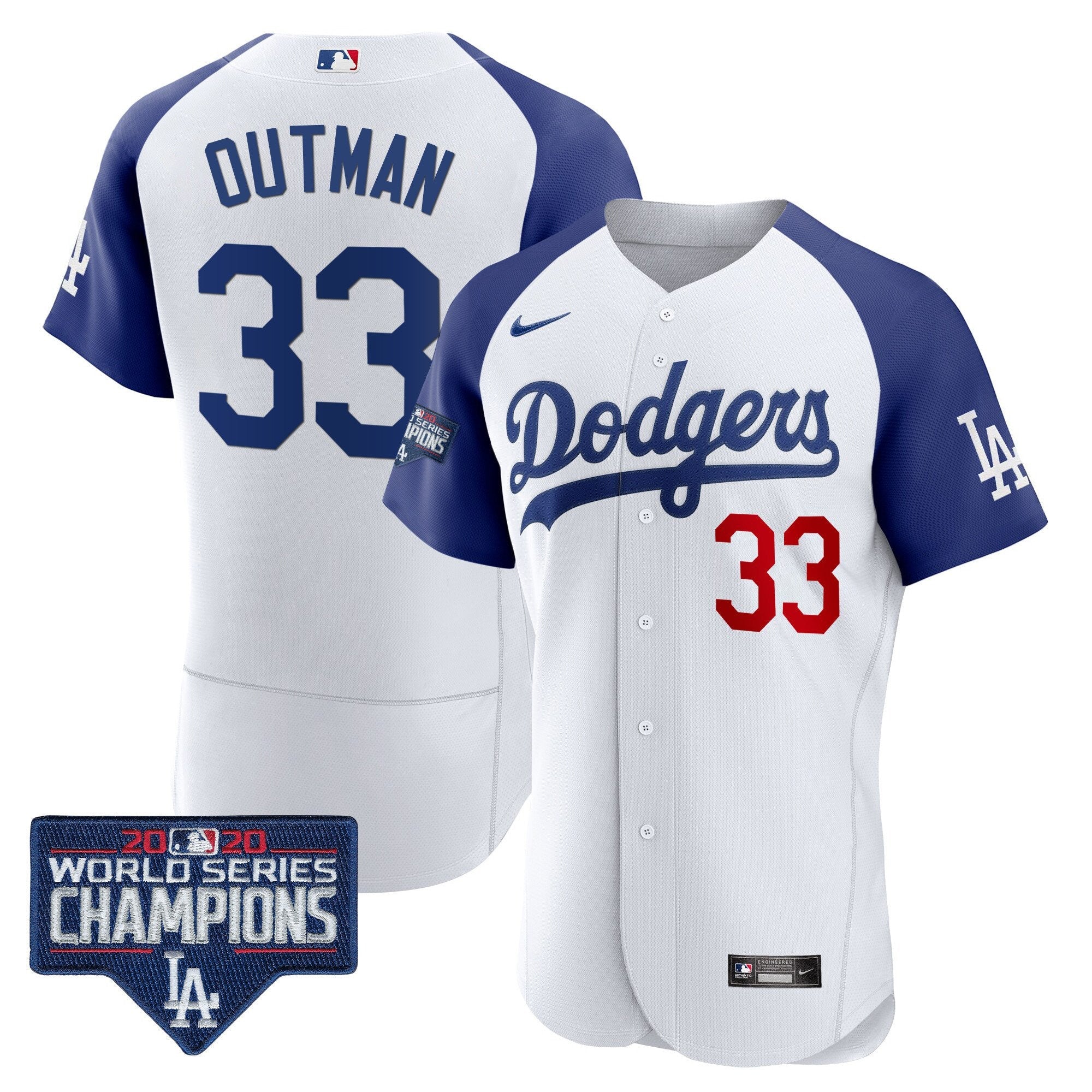 Men’s World Series Champions Patch Flex Base Jersey