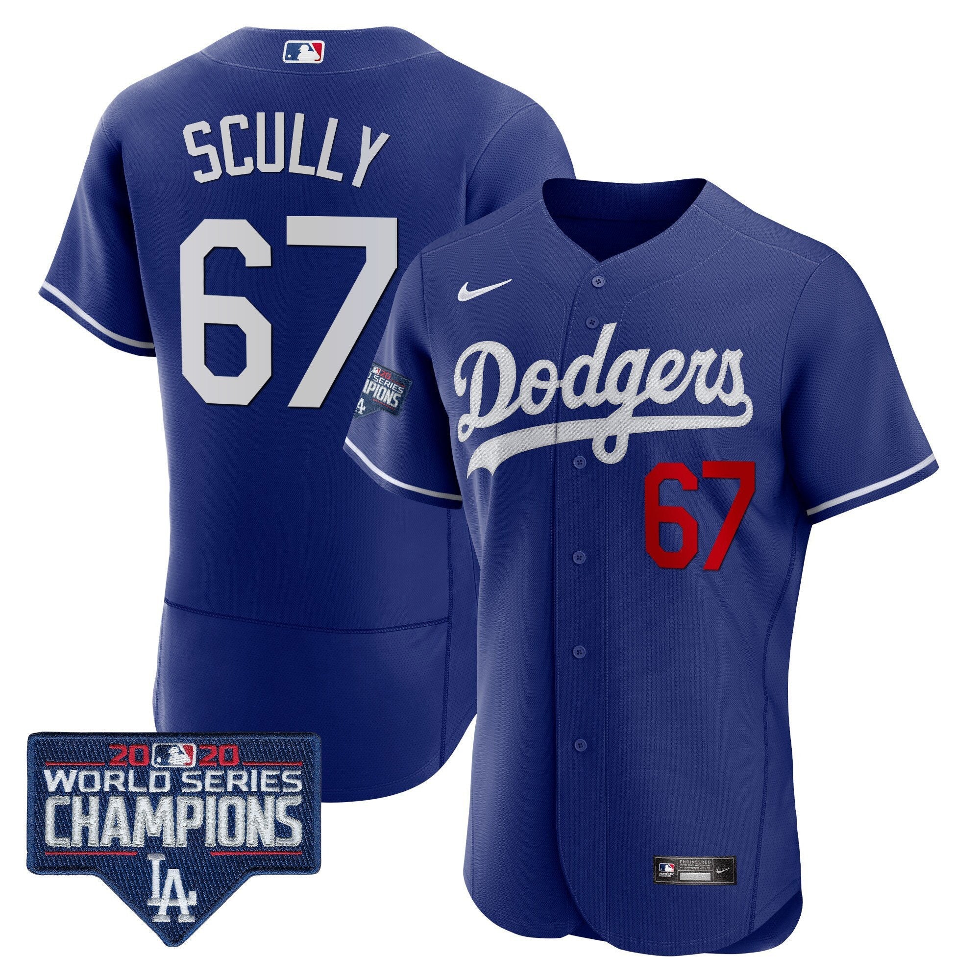 Men’s World Series Champions Patch Flex Base Jersey