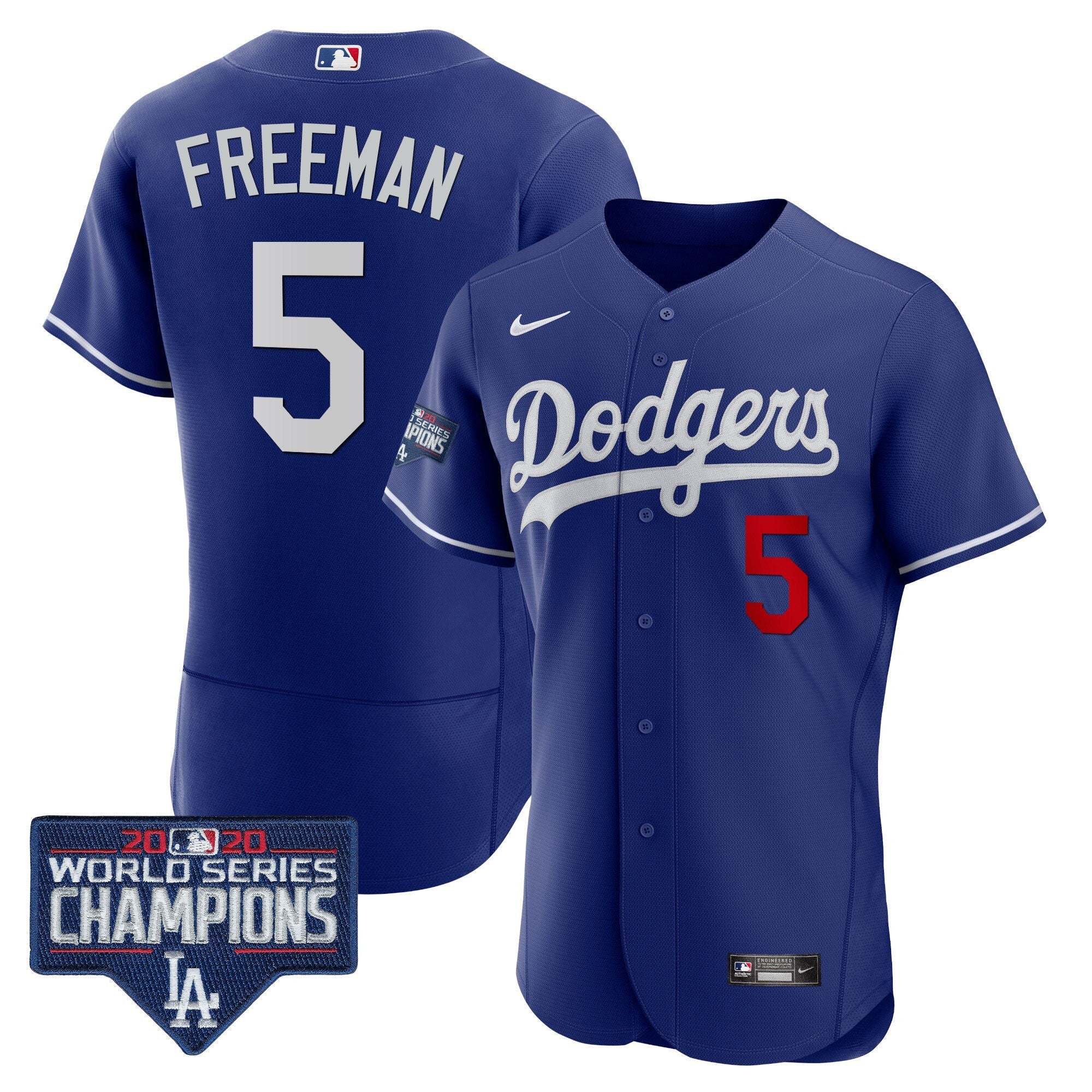 Men’s World Series Champions Patch Flex Base Jersey