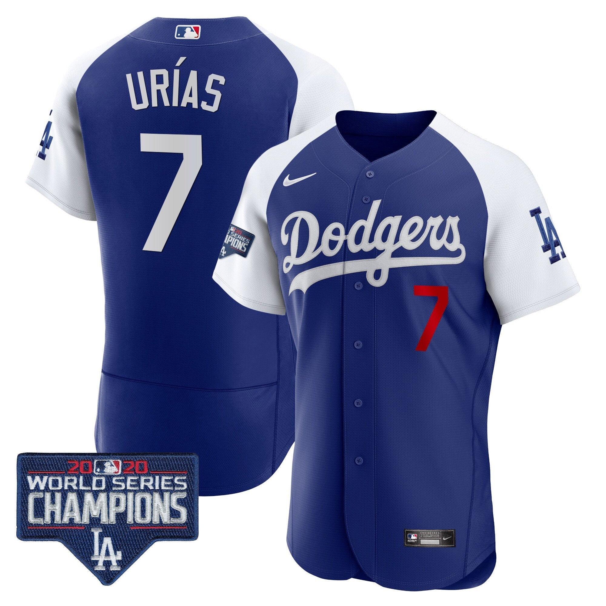 Men’s World Series Champions Patch Flex Base Jersey