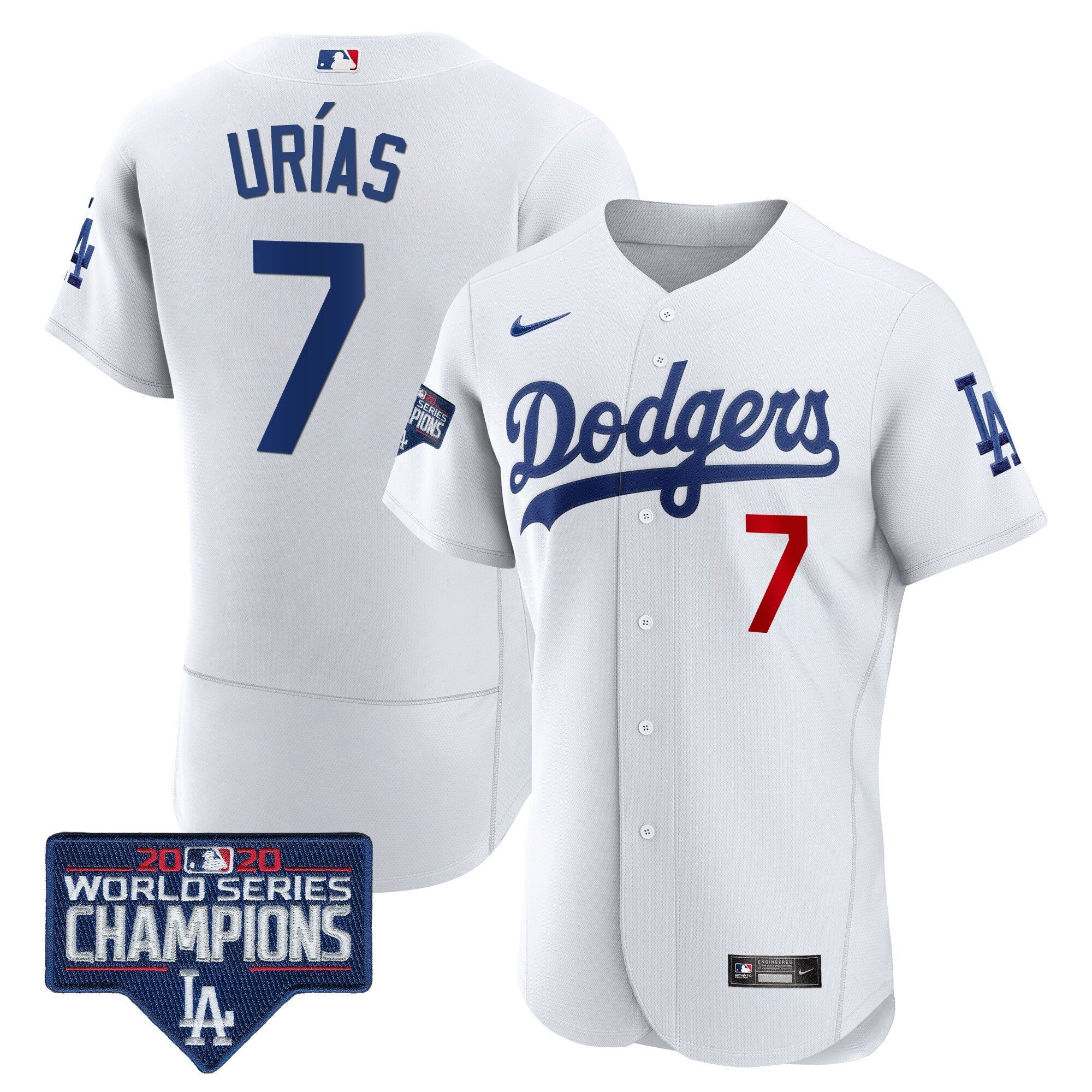Men’s World Series Champions Patch Flex Base Jersey
