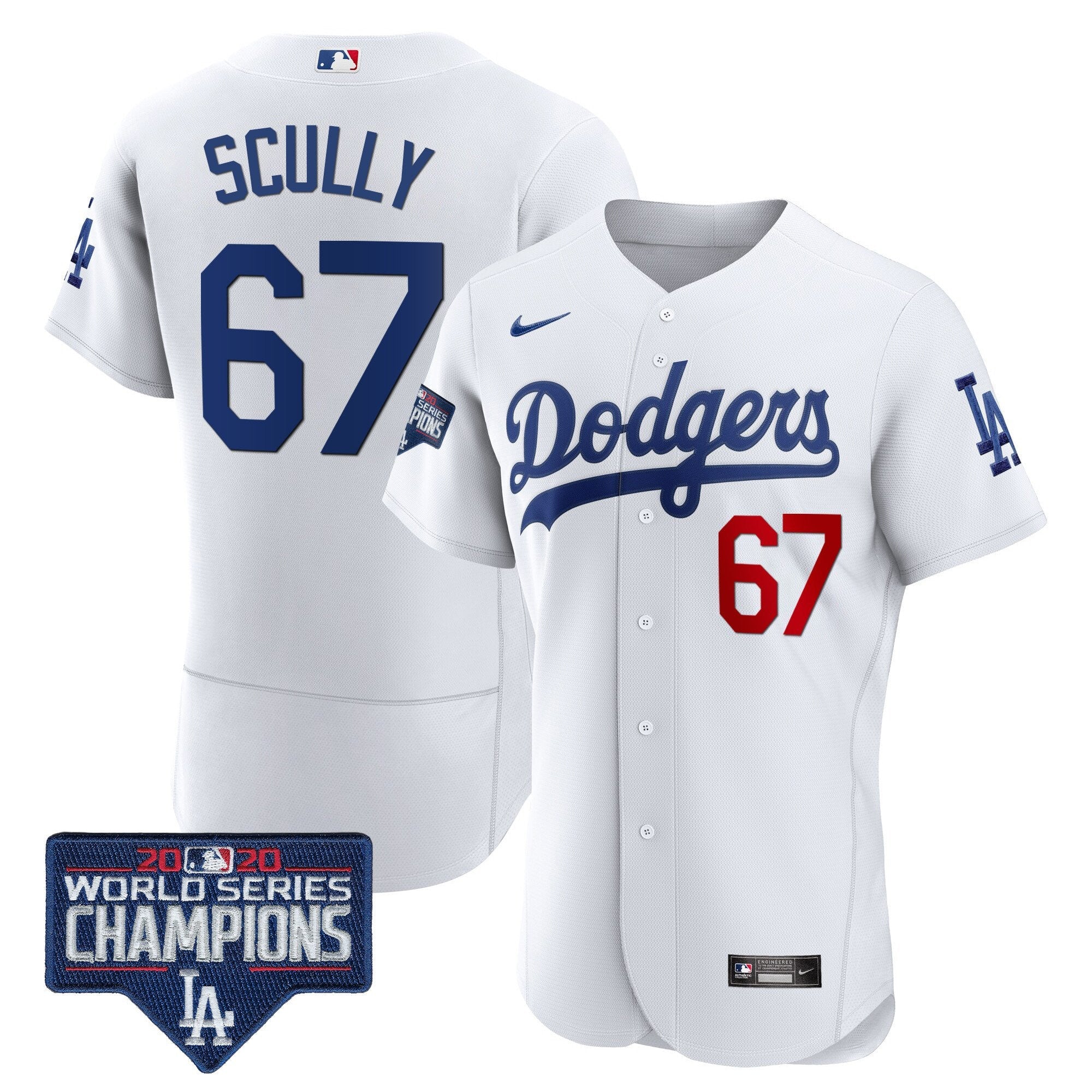 Men’s World Series Champions Patch Flex Base Jersey
