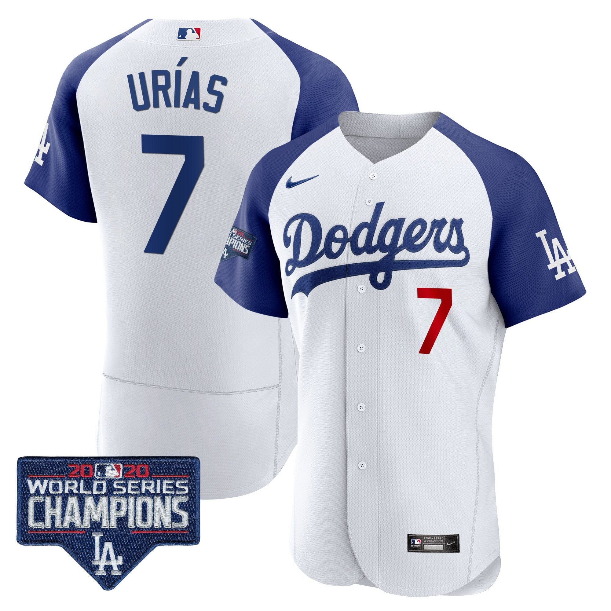 Men’s World Series Champions Patch Flex Base Jersey