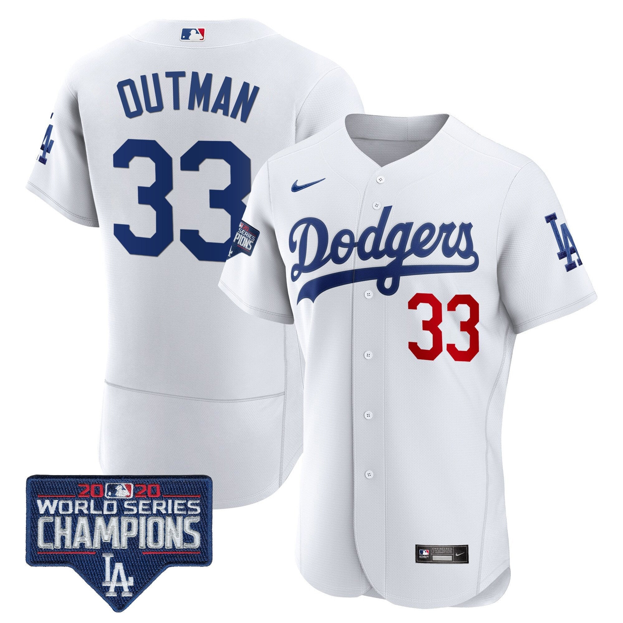 Men’s World Series Champions Patch Flex Base Jersey
