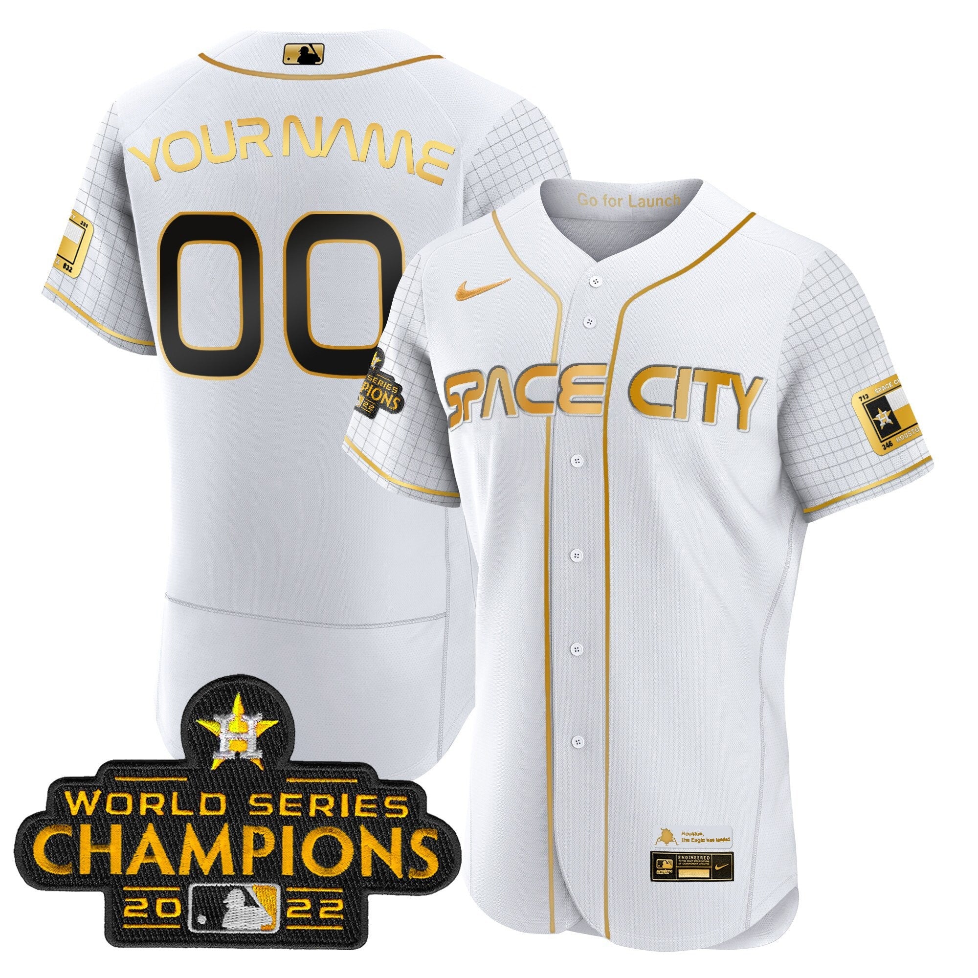 2023 Space City Champions Custom Jersey