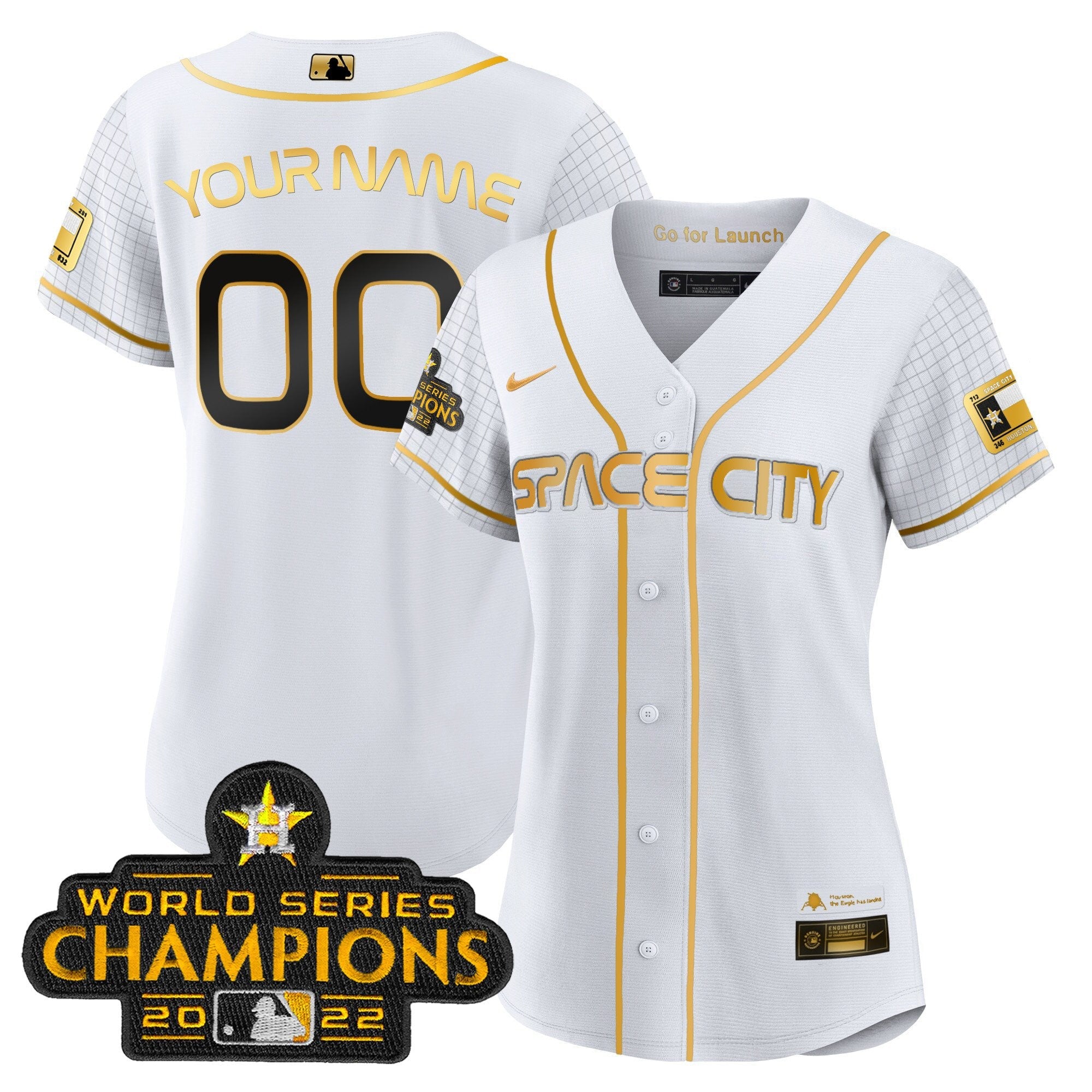 2023 Space City Champions Custom Jersey