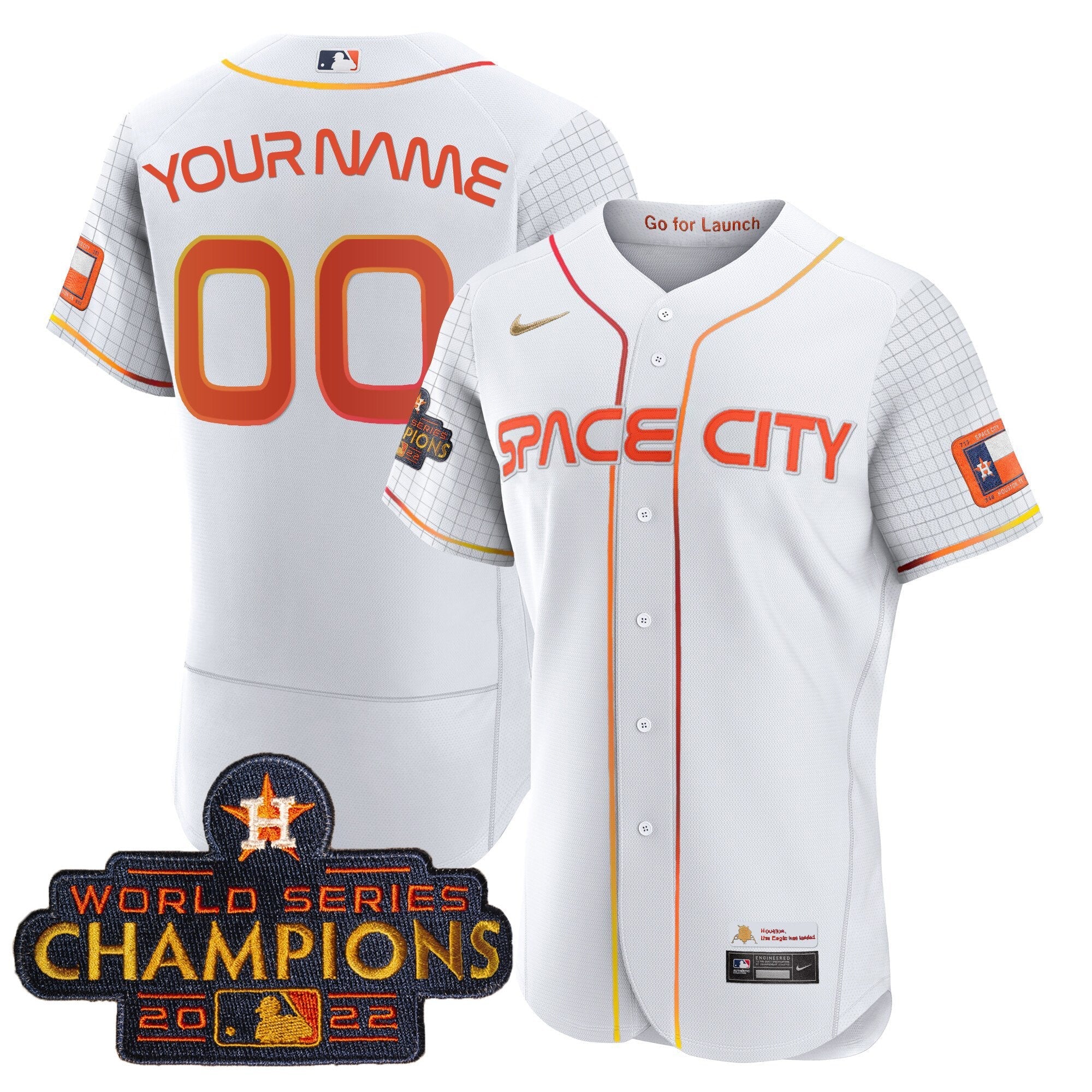 2023 Space City Champions Custom Jersey