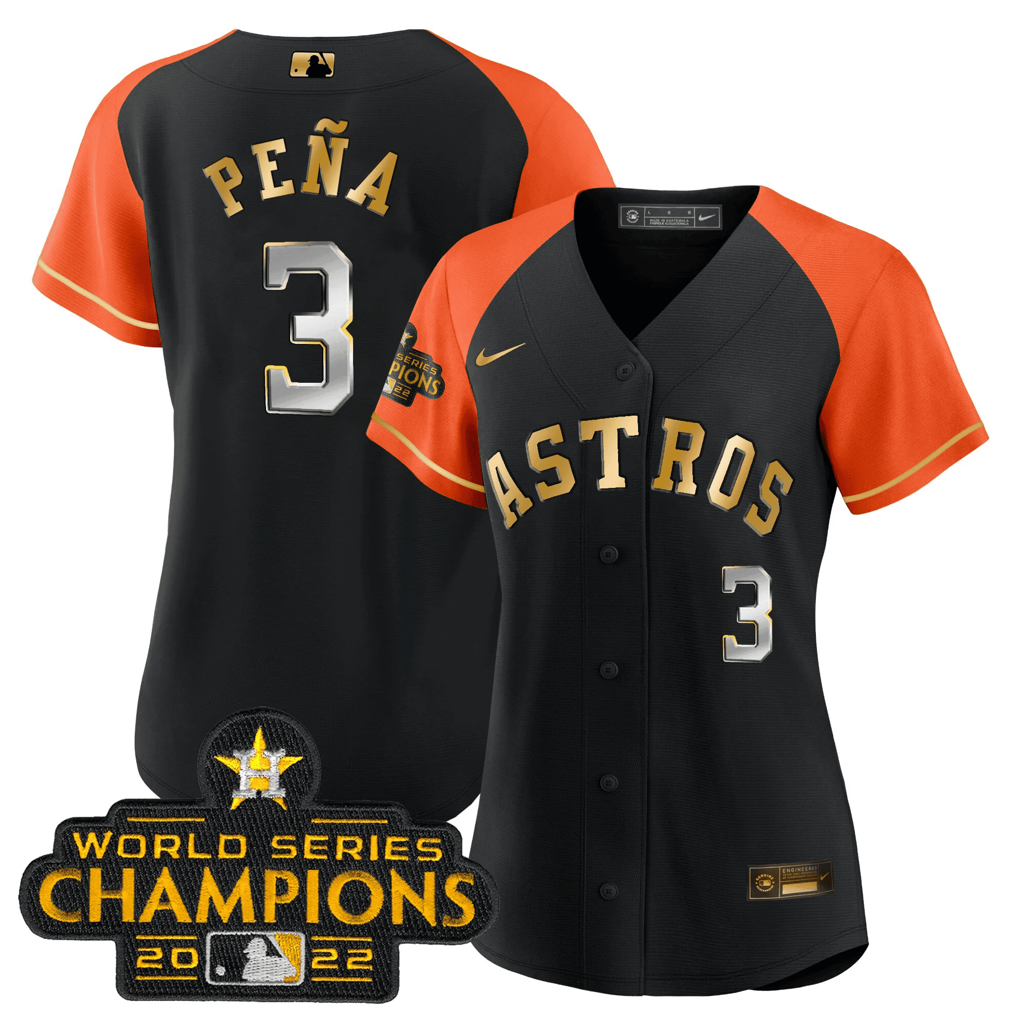 Women’s 2023 Gold Alternate Baseball Jersey