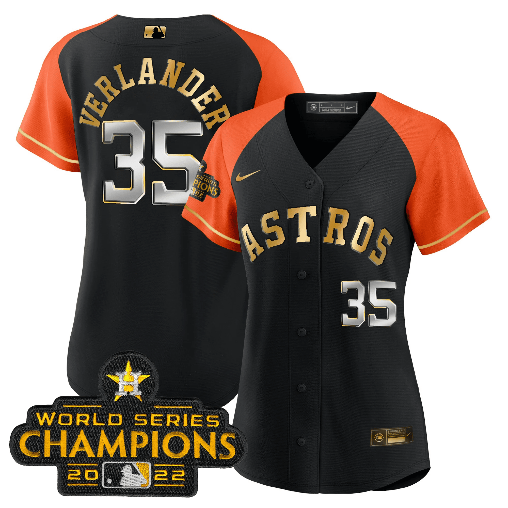 Women’s 2023 Gold Alternate Baseball Jersey