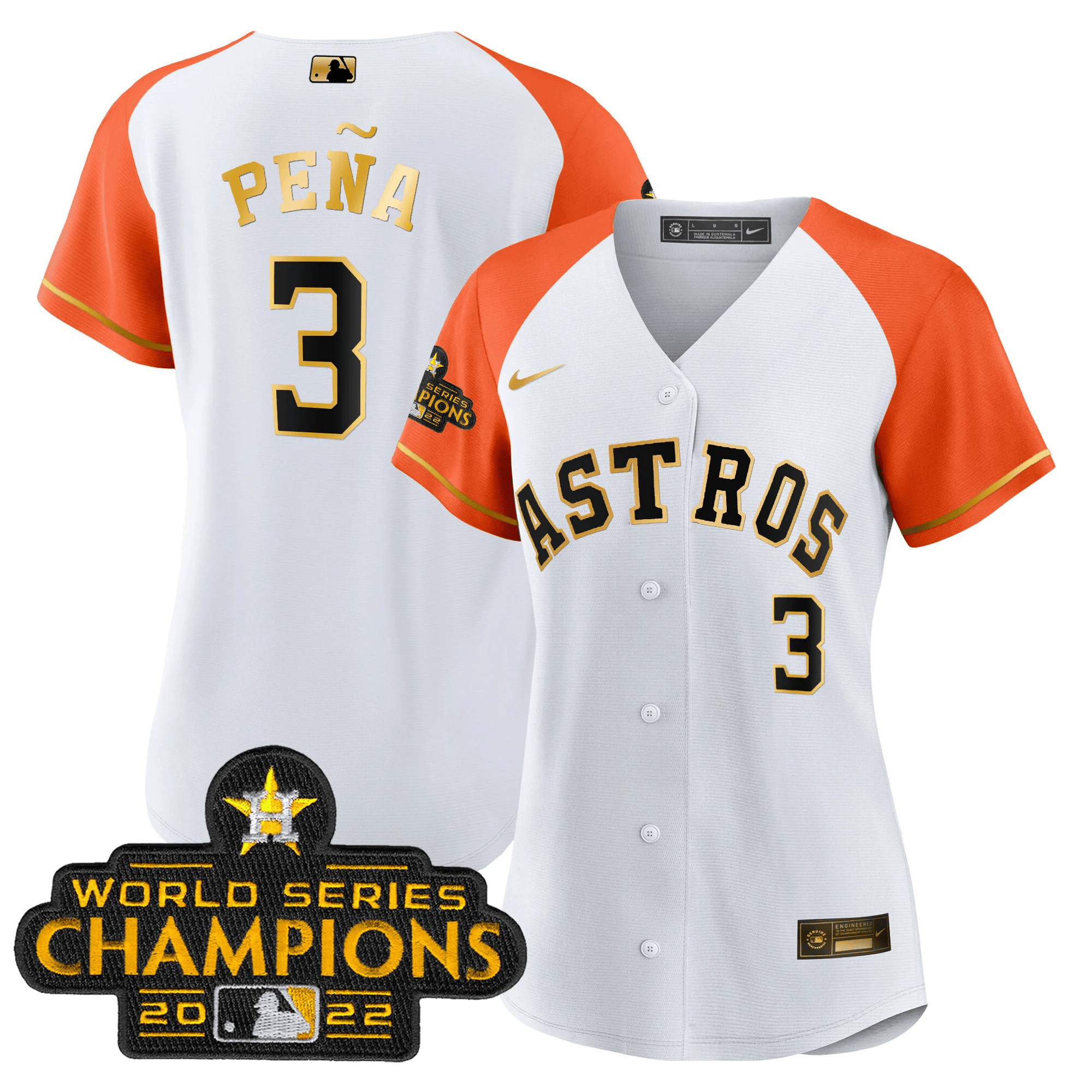 Women’s 2023 Gold Alternate Baseball Jersey