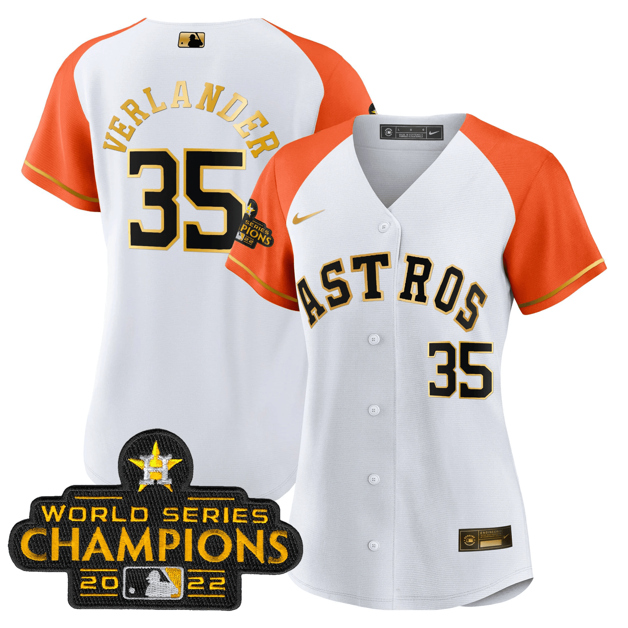 Women’s 2023 Gold Alternate Baseball Jersey