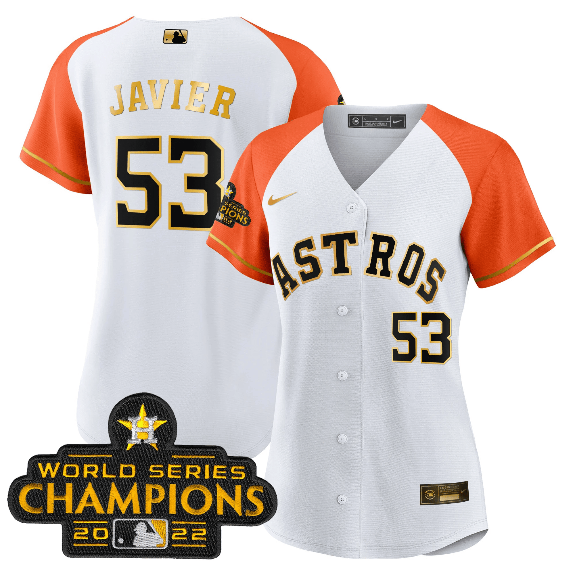 Women’s 2023 Gold Alternate Baseball Jersey