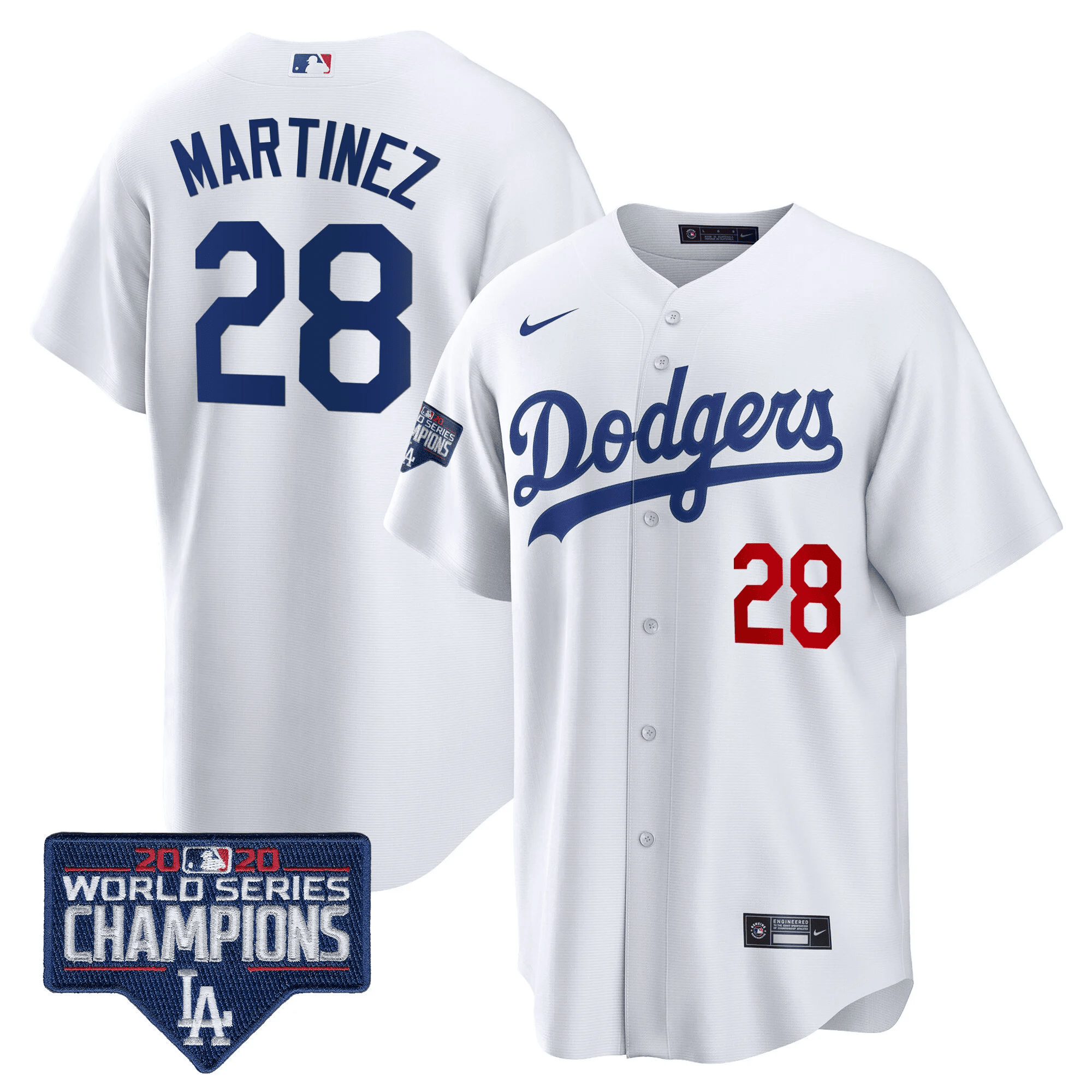 Men’s World Series Champions Patch Cool Base Jersey