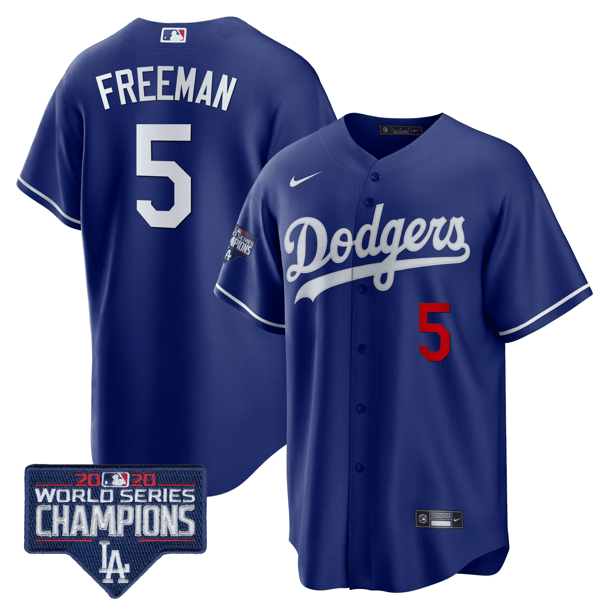 Men’s World Series Champions Patch Cool Base Jersey