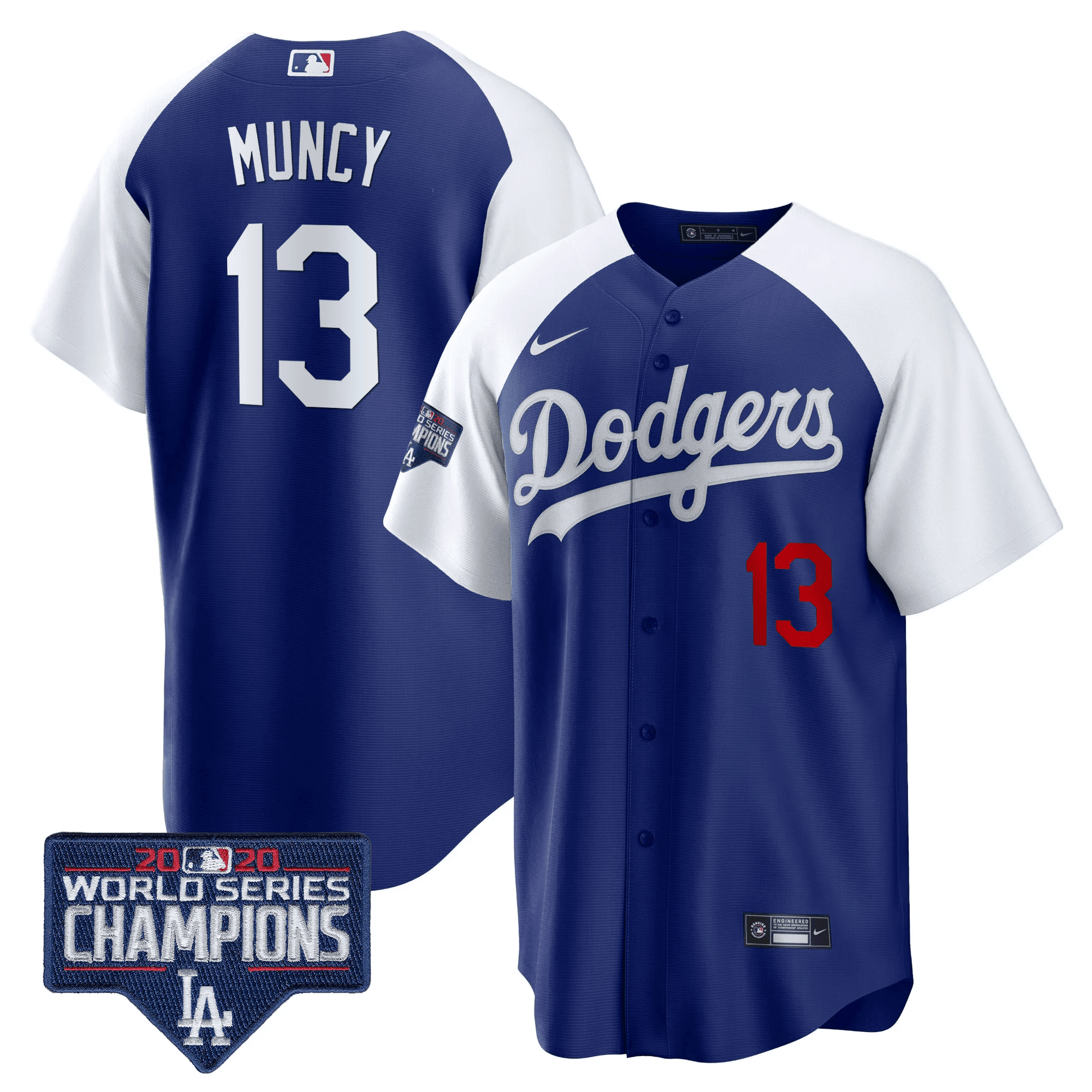Men’s World Series Champions Patch Cool Base Jersey