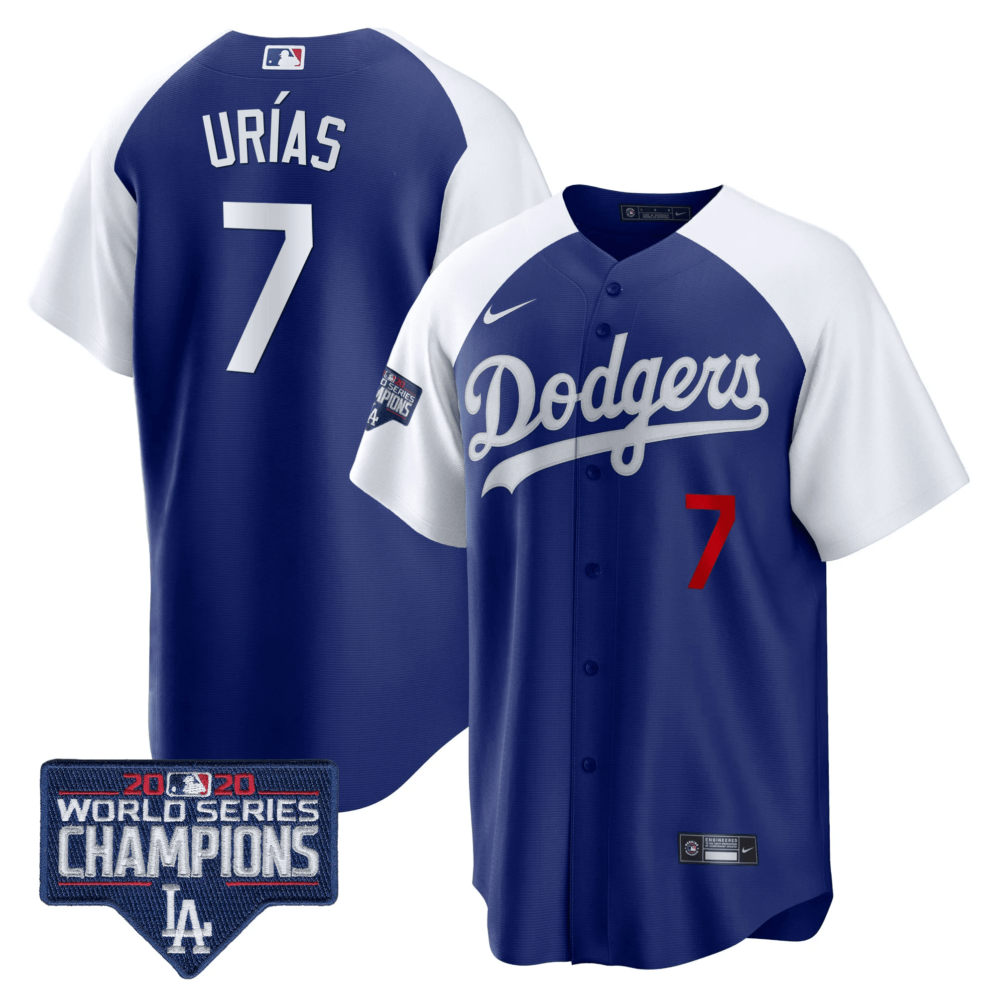 Men’s World Series Champions Patch Cool Base Jersey